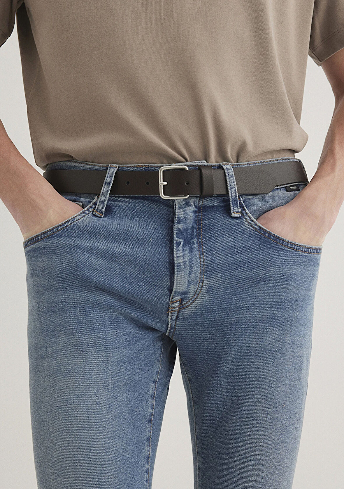 Kahverengi Deri Kemer 0911877-85397