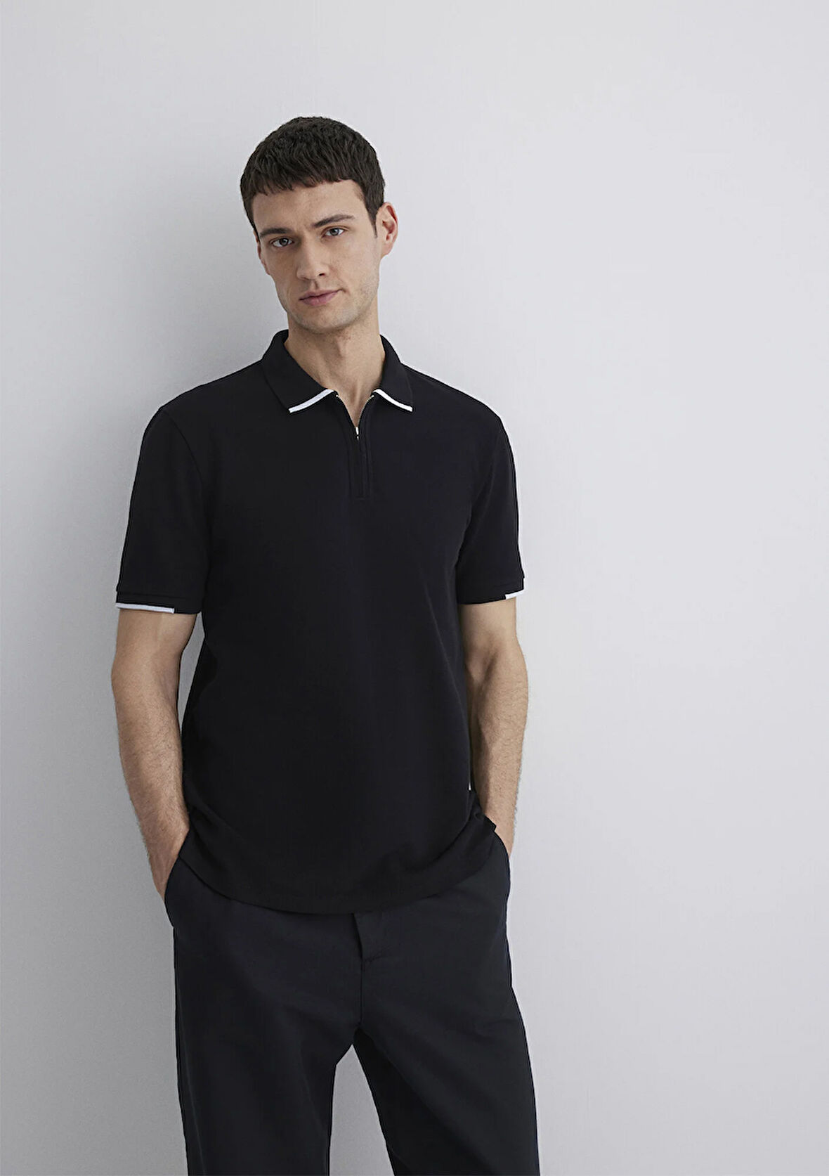 Siyah Polo Tişört 0612654-900