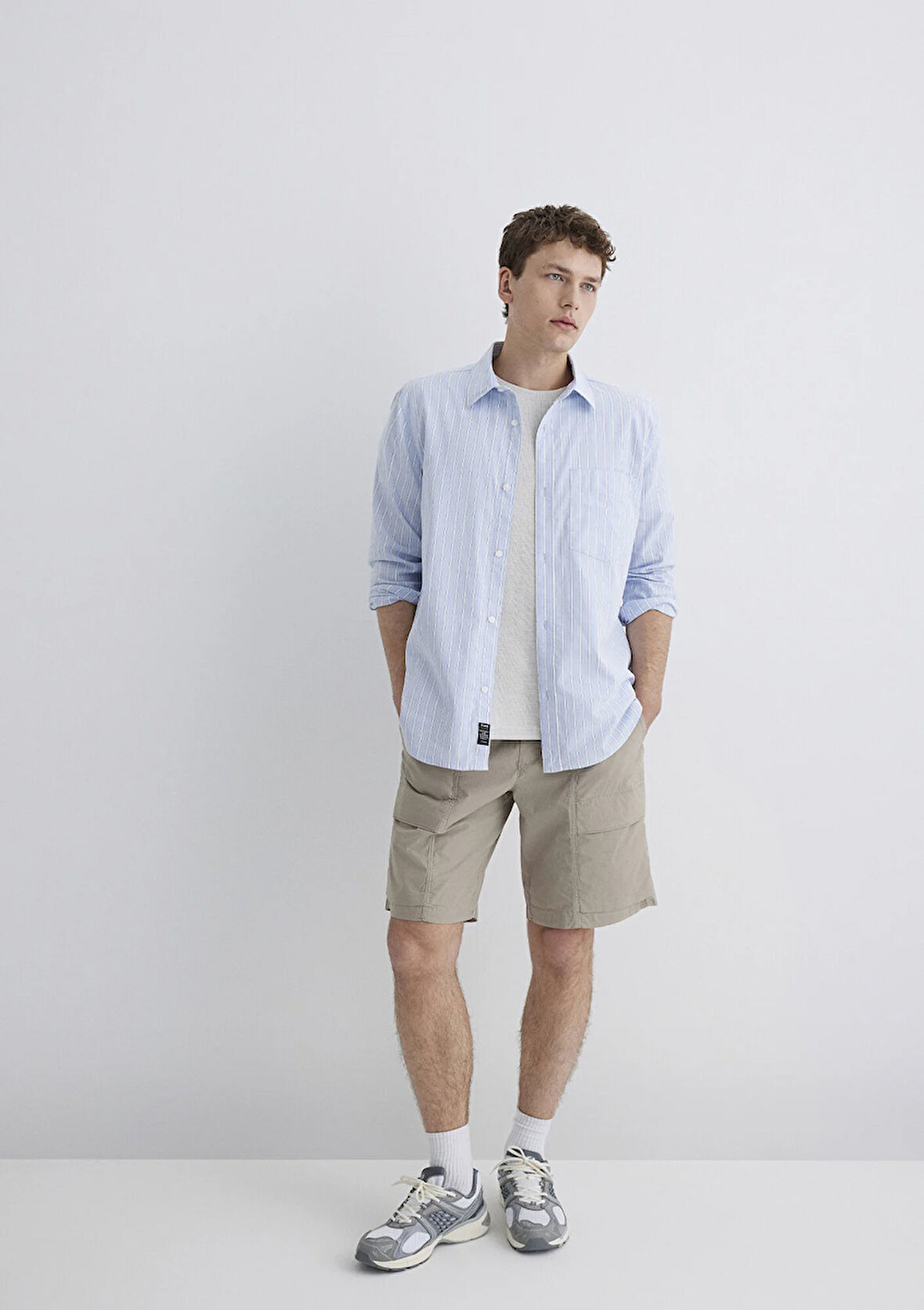 Bej Kargo Şort 0410269-80697