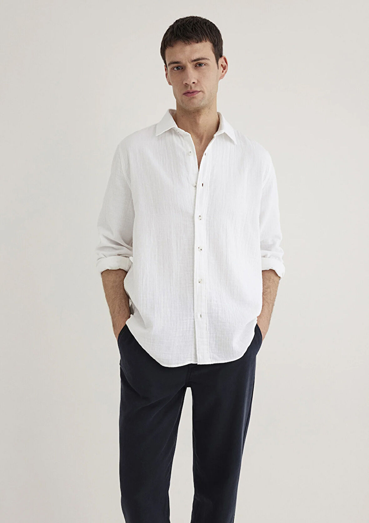 Beyaz Gömlek 0211518-620