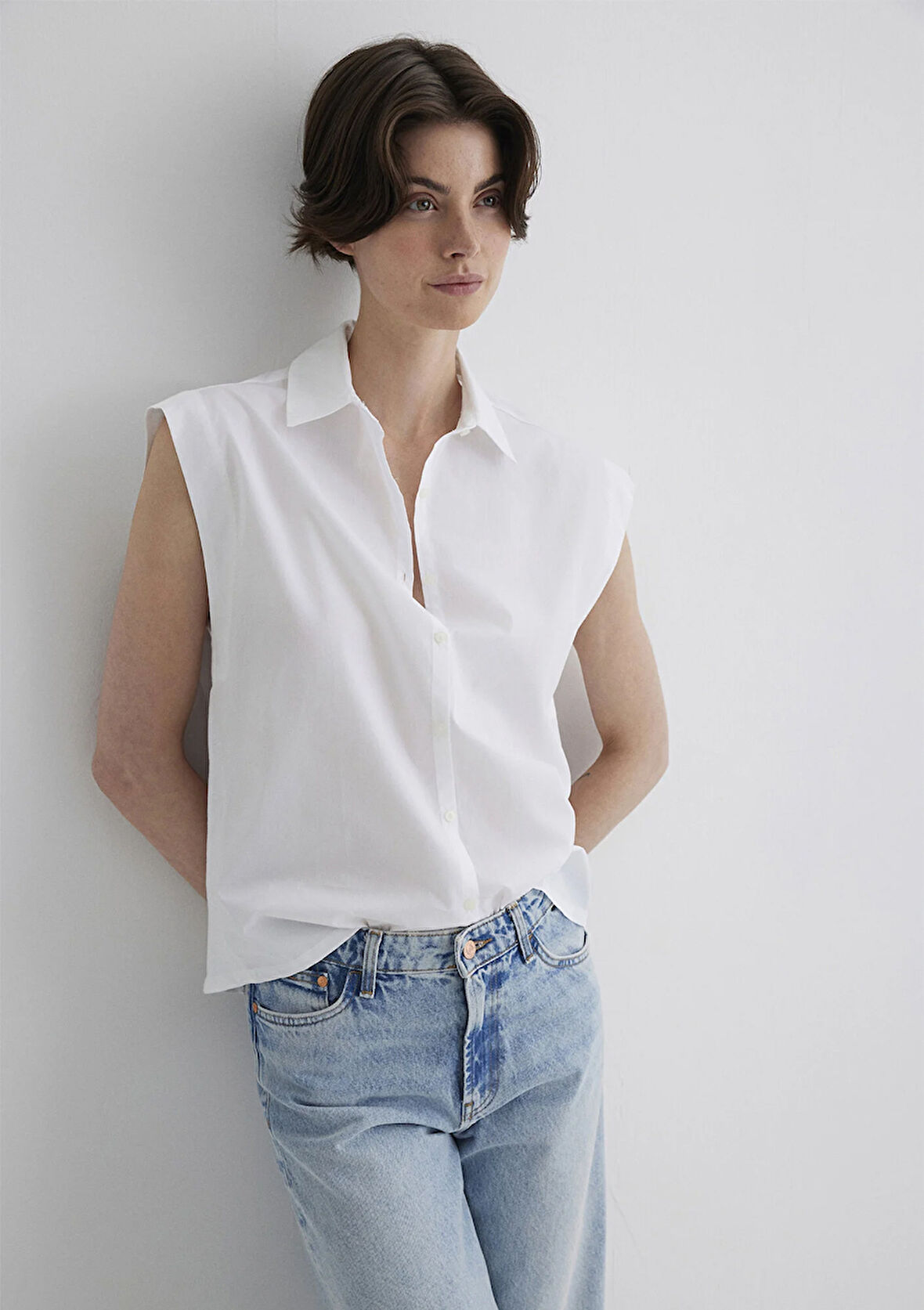 Beyaz Gömlek 1211092-620