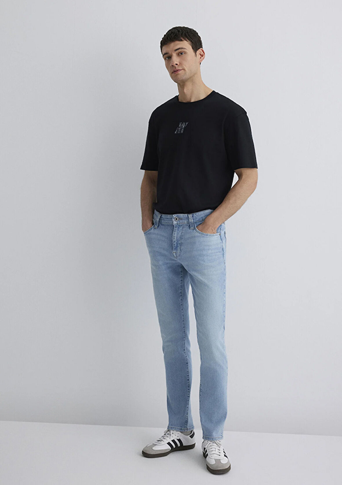 Jake Mavi Pro Açık Mavi Jean Pantolon 0042289803