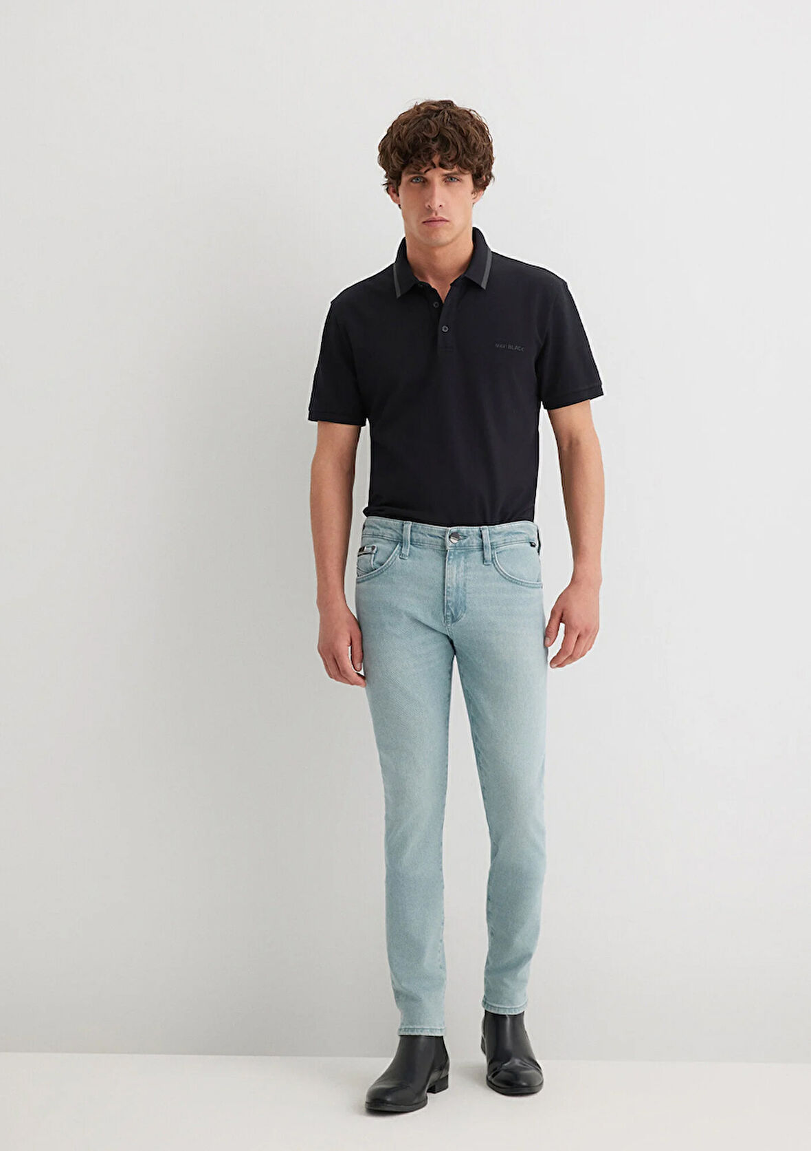 James Mavi Black Vintage Açık Mavi Jean Pantolon 0042489802