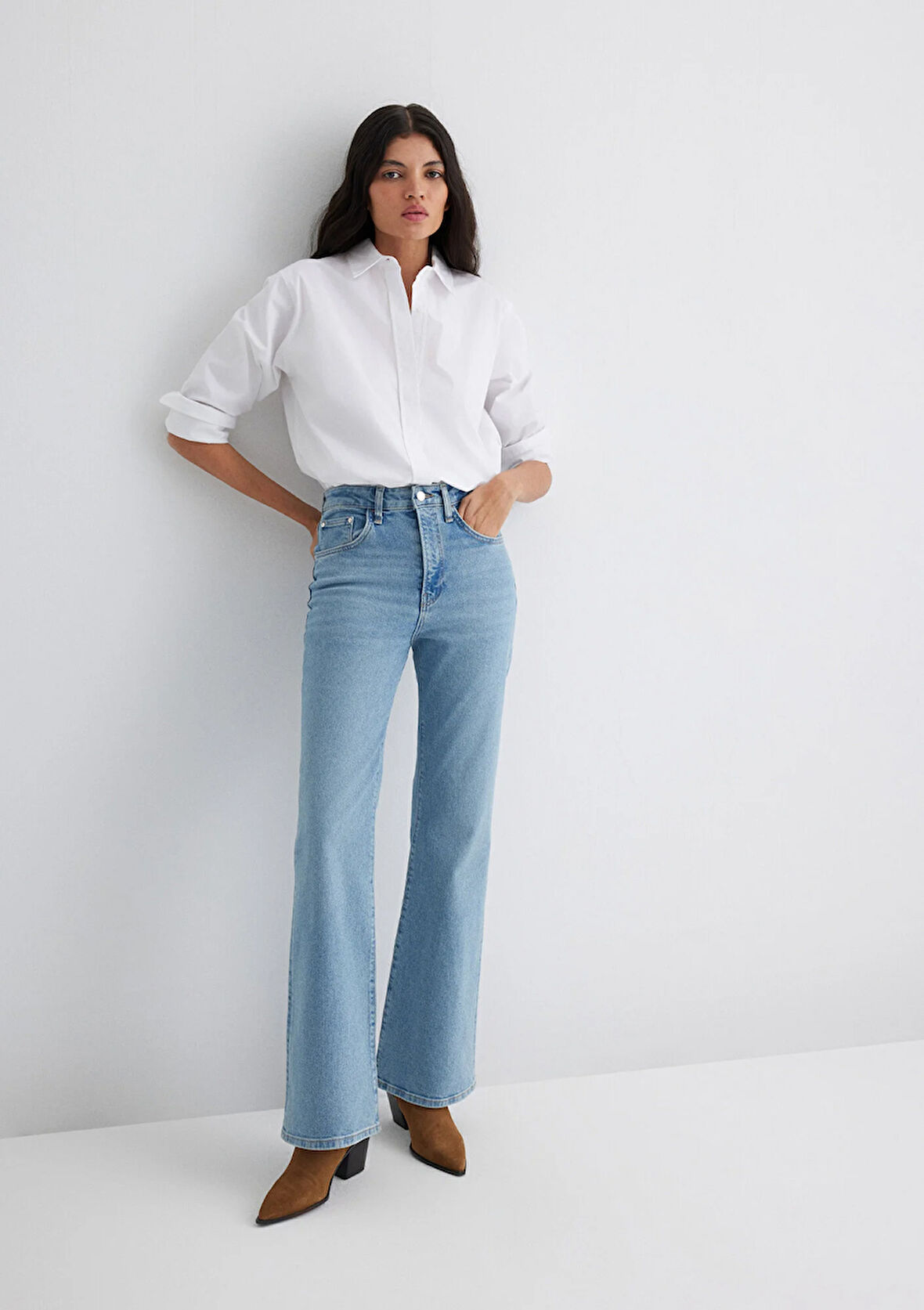 Los Angeles Mavi Premium Açık Mavi Jean Pantolon 1010349-90442