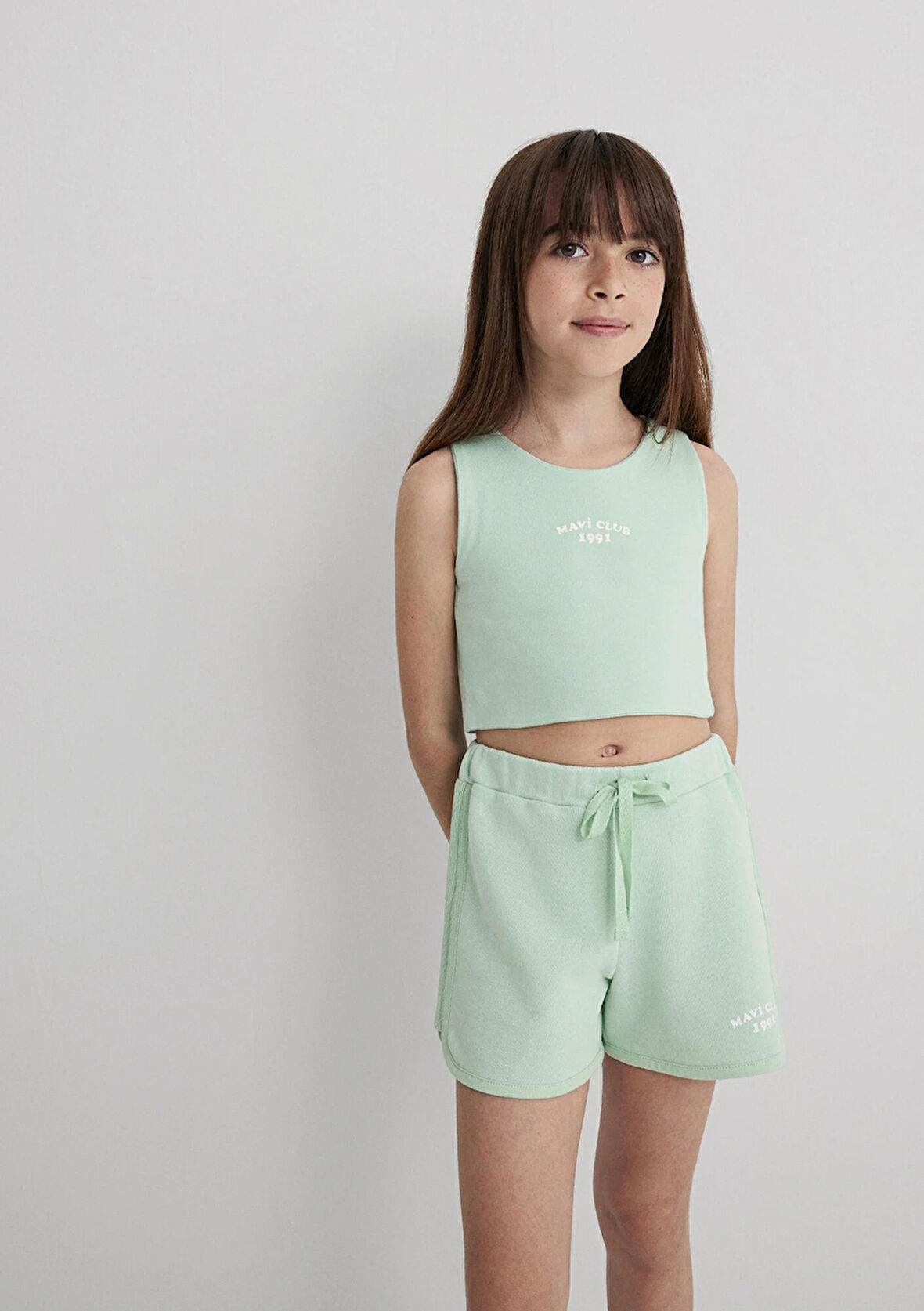 Mavi Club Baskılı Yeşil Tişört 7610326-71447