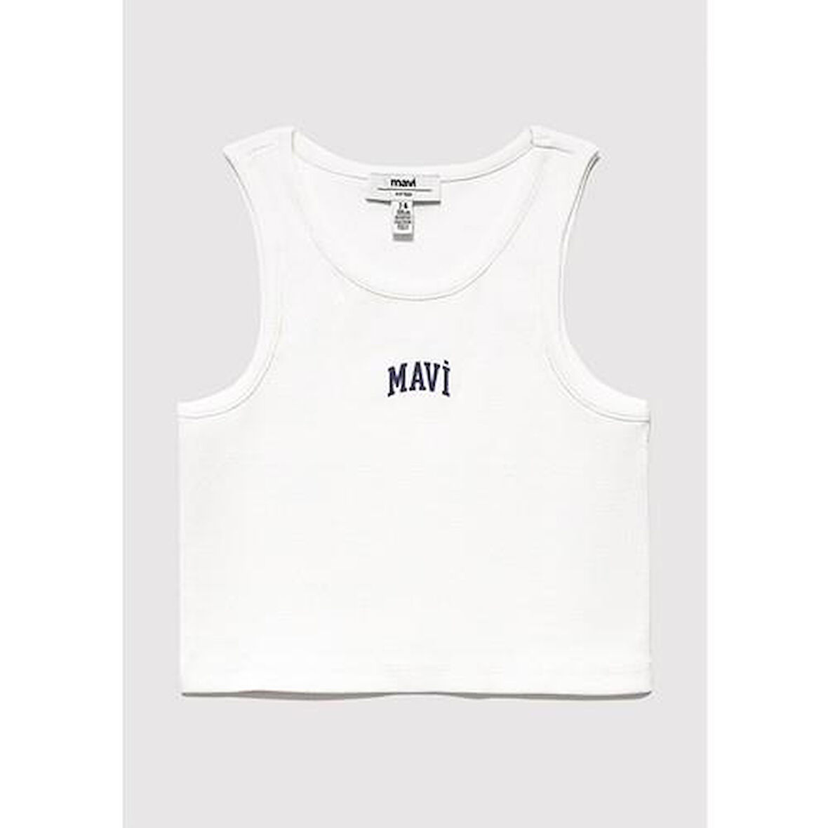 MAVİ LOGO BASKILI ATLET