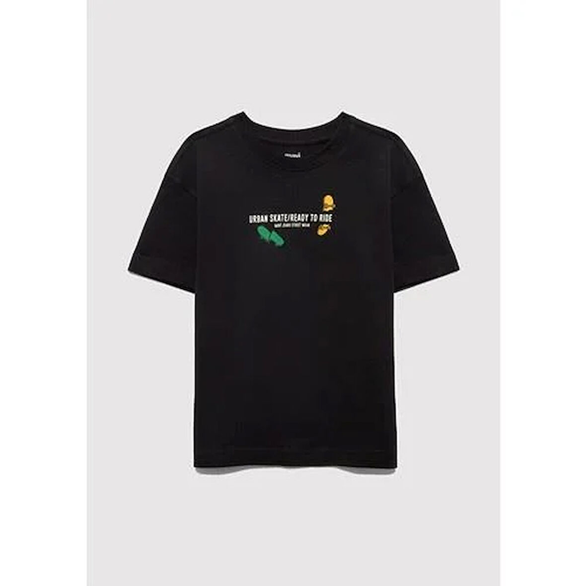 URBAN SKATE BASKILI TİŞÖRT