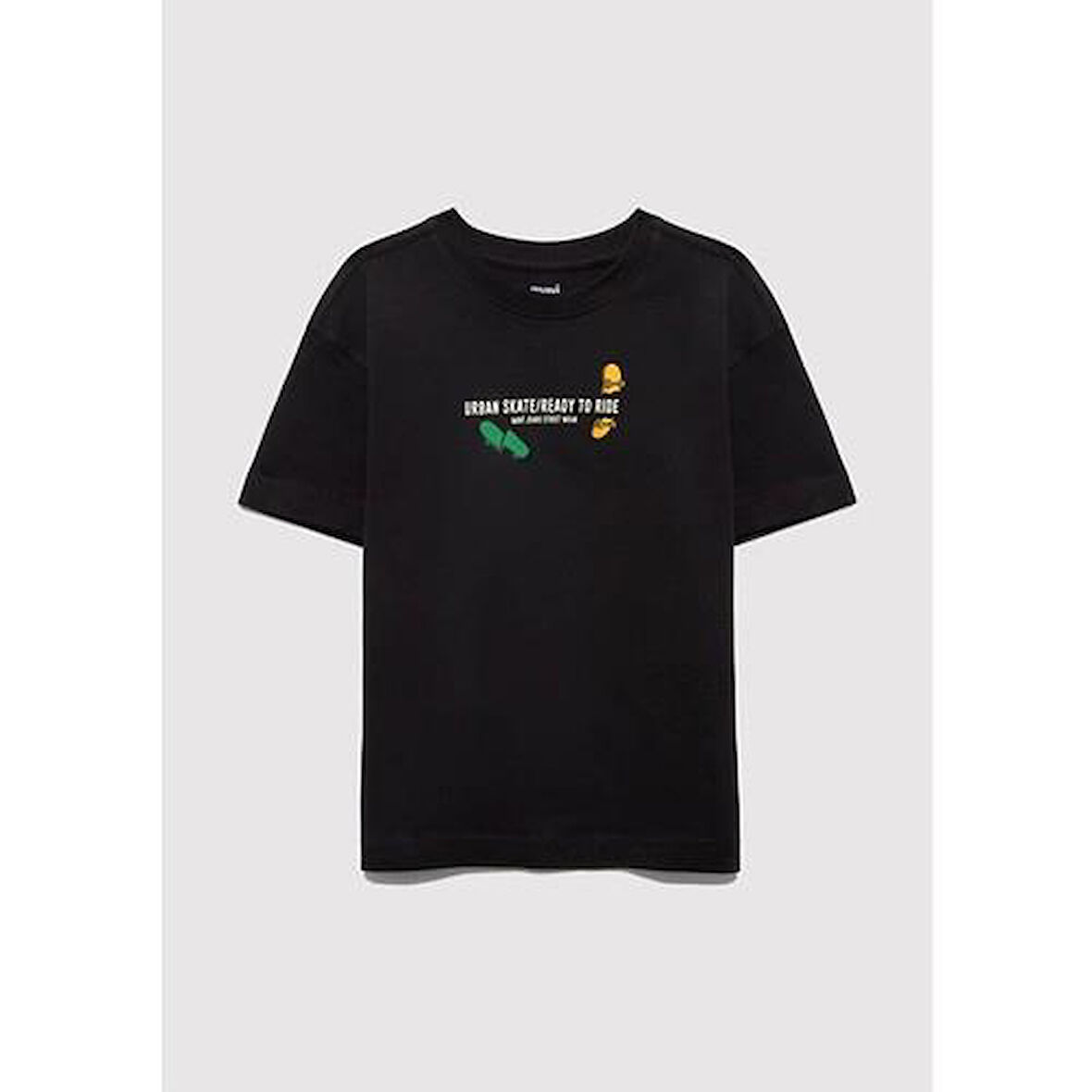 URBAN SKATE BASKILI TİŞÖRT