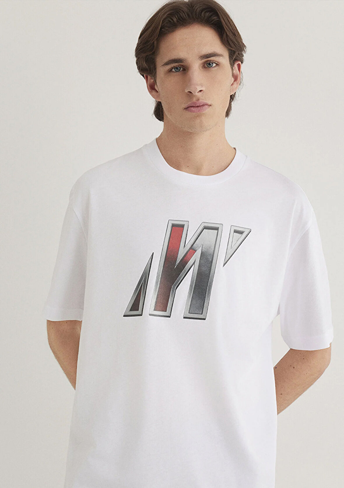 Mavi Pro Baskılı Siyah Tişört 0612750-620