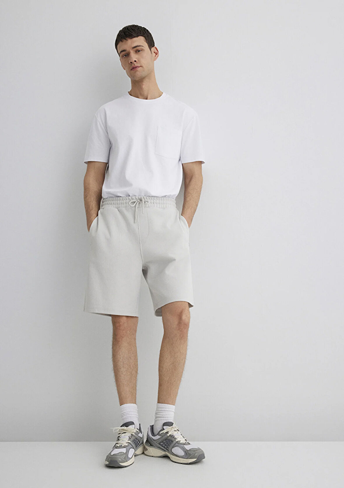 Açık Mavi Şort 0410254-80192