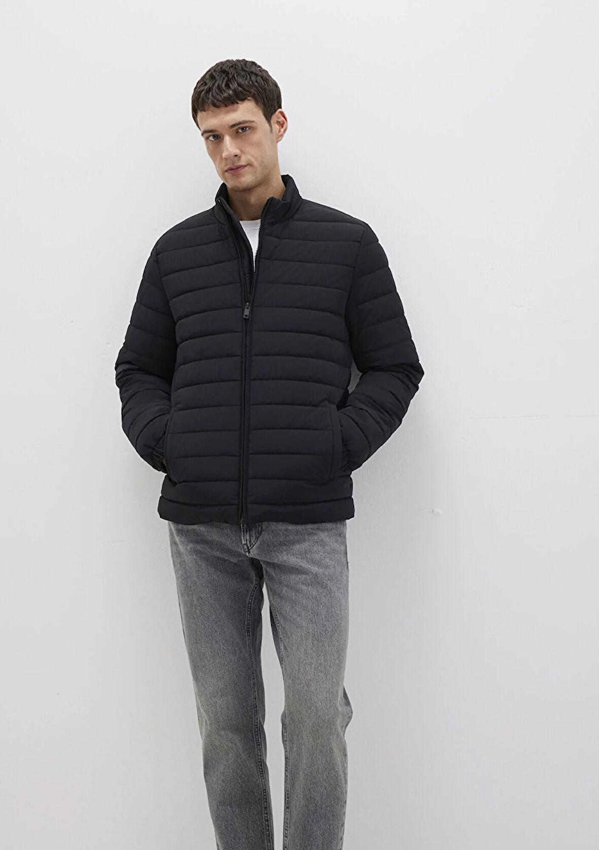 Siyah Şişme Mont 0110618-71379