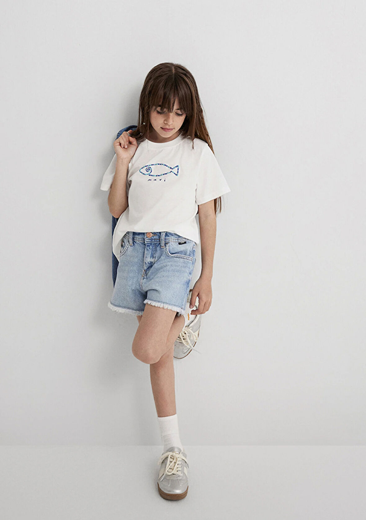 Melissa Açık Mavi Jean Şort 7410655-89489