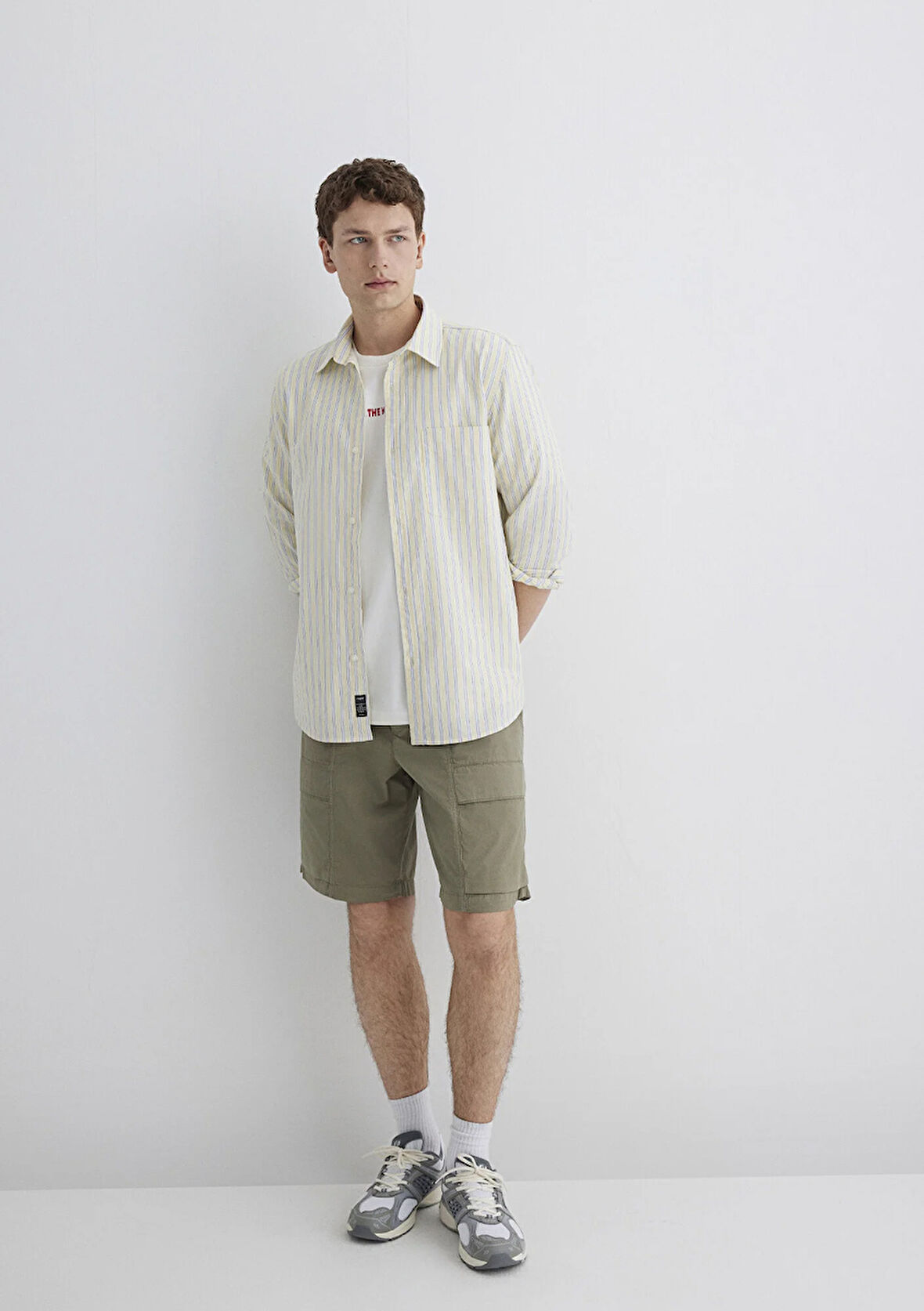 Yeşil Kargo Şort 0410269-86961