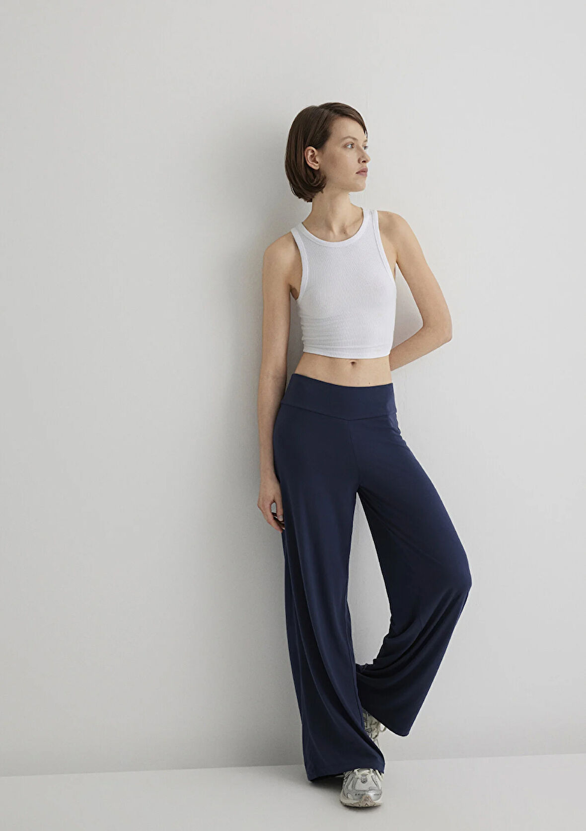 Sporty Lux Mavi Tencel TM Modal Eşofman Altı 1010795-70487