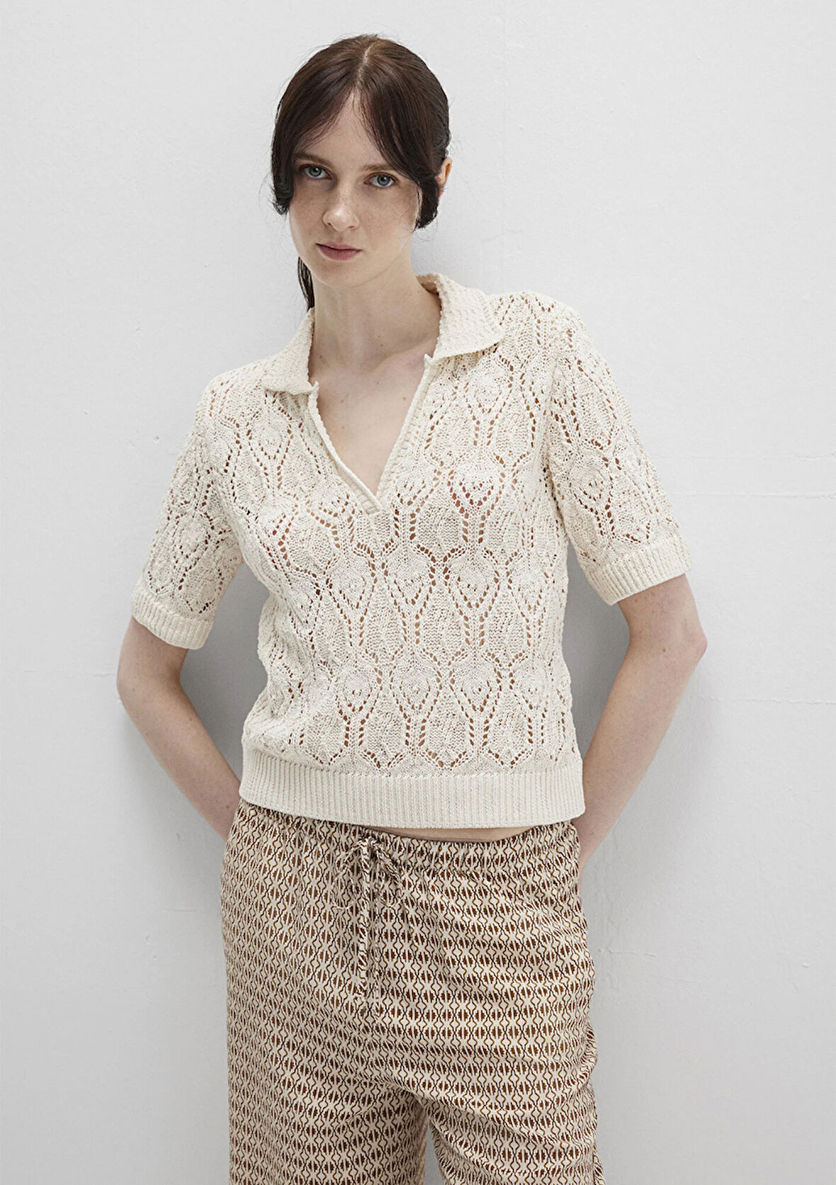 Ekru Triko Polo 1710680-82127