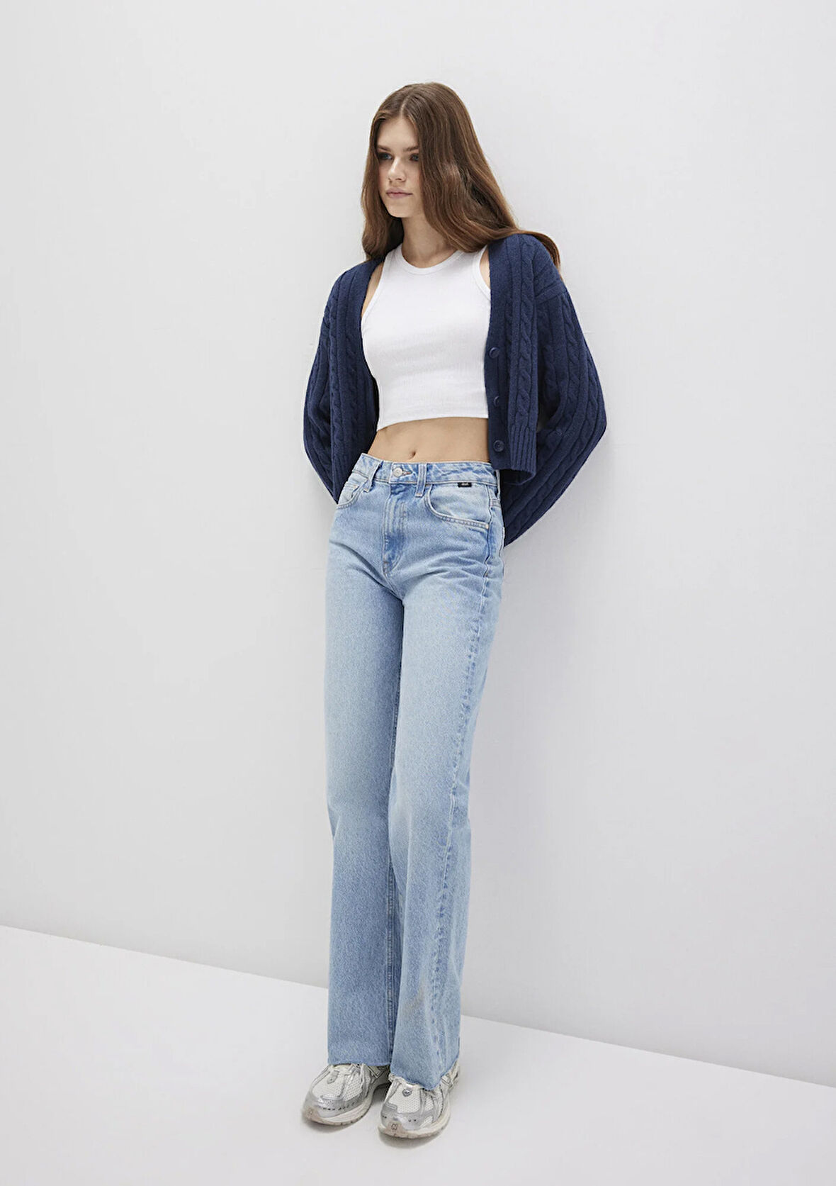 Düğmeli Lacivert Hırka 1710576-70488