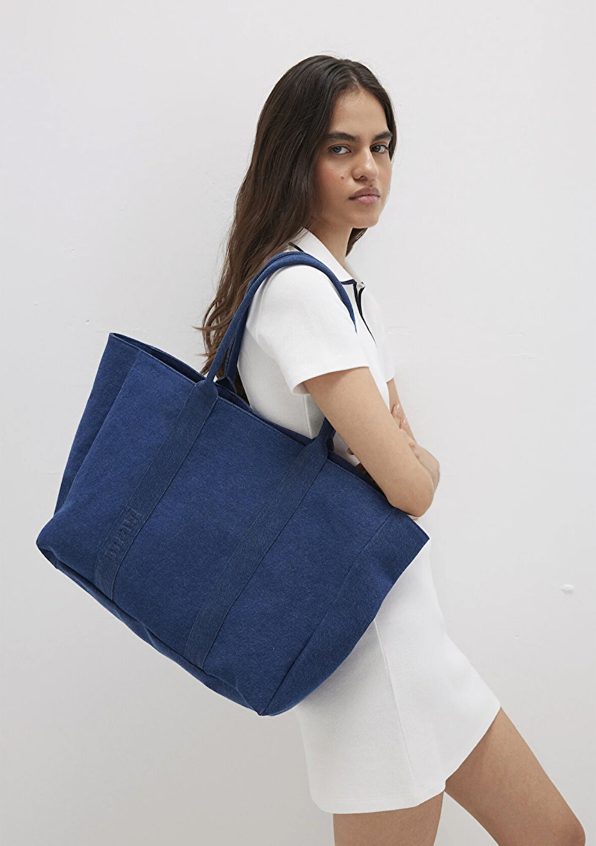 Denim Omuz Çantası 1913493-10241