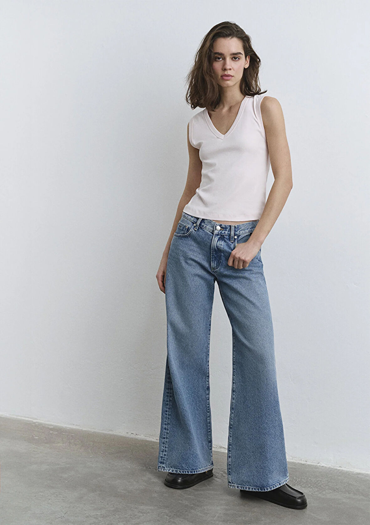 Sandy Extra Wide Açık Mavi Jean Pantolon 1012634-90598