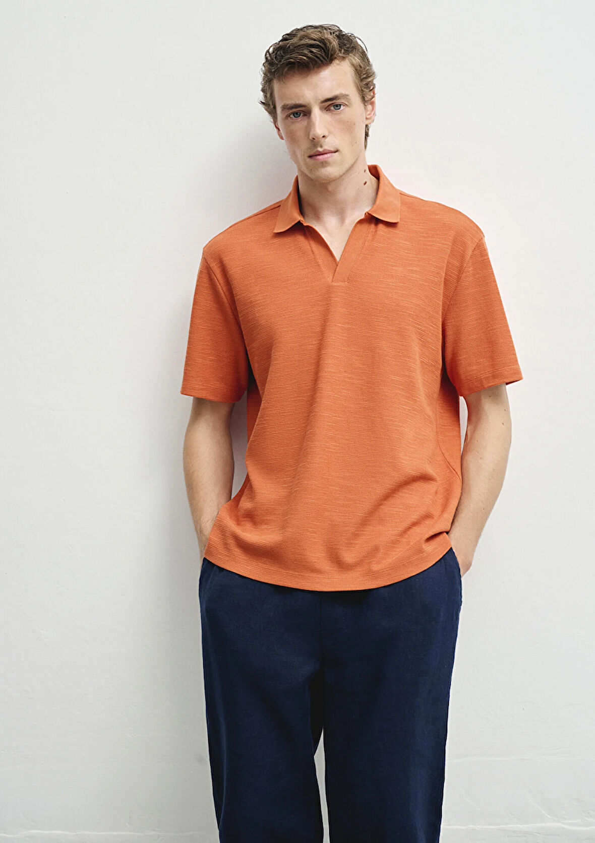 Turuncu Polo Tişört 0612945-90750