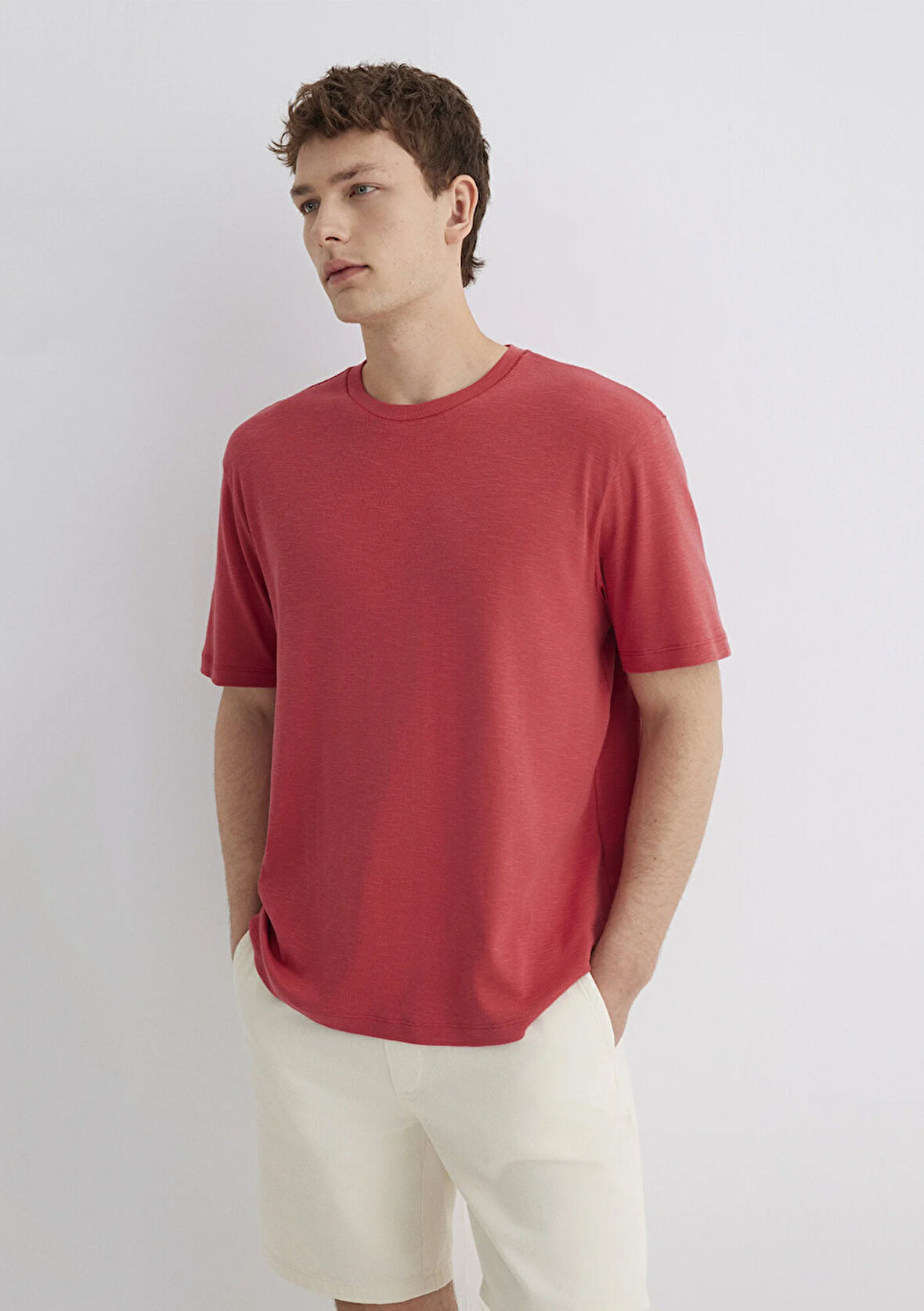 Kırmızı Basic Tişört 0612944-70985