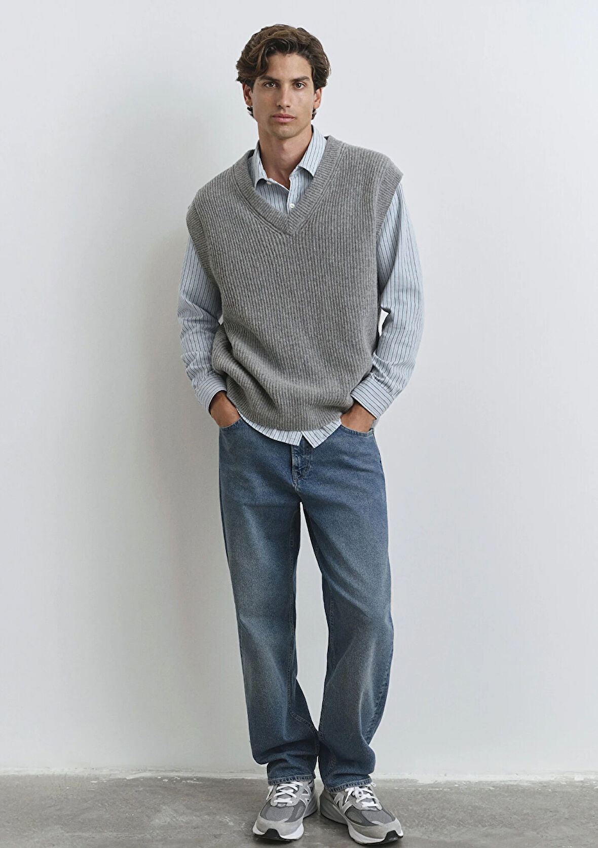 Toronto Street Puslu Indigo Mavisi Jean Pantolon 0010289-90625