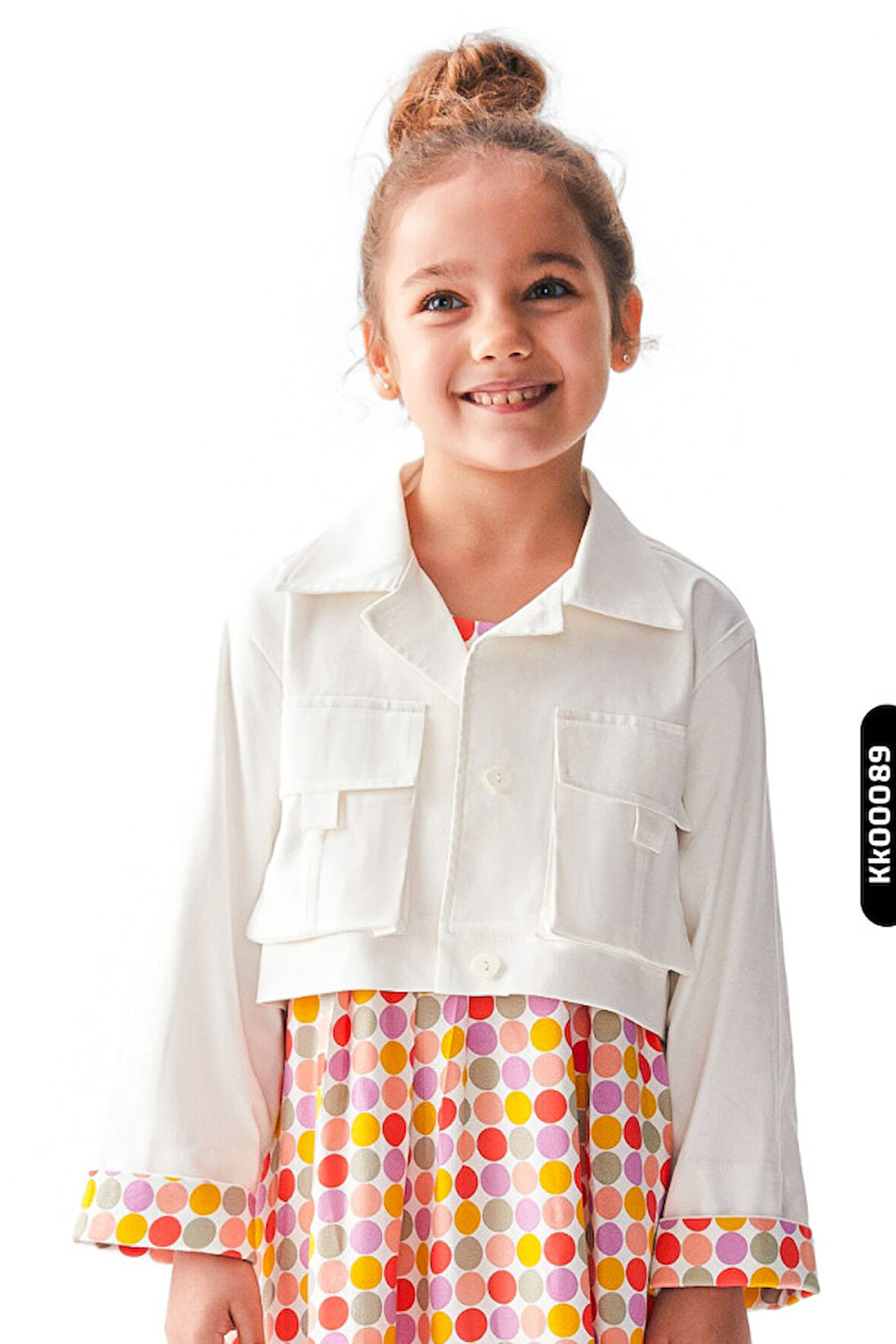 Kız Çocuk Ceket 4-8 Yaş 36542