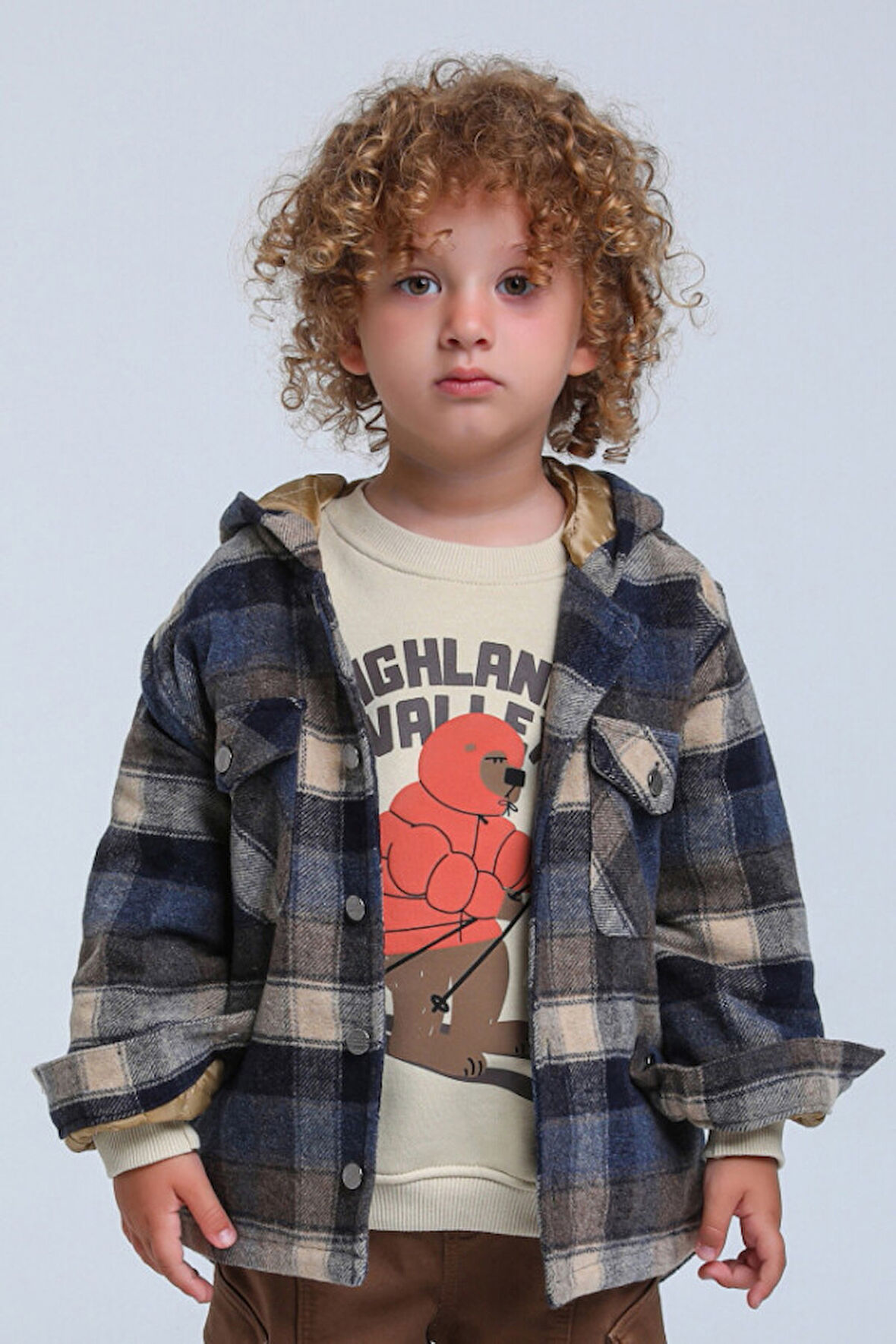 Erkek Çocuk Gömlek 1-4 Yaş 24149