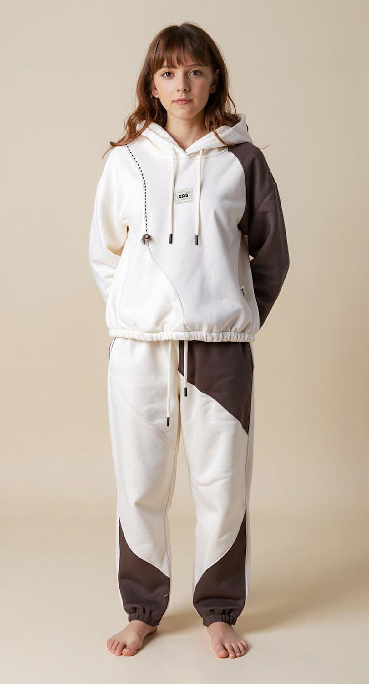 Kız Çocuk Eşofman Takım 10-16 Yaş 7429