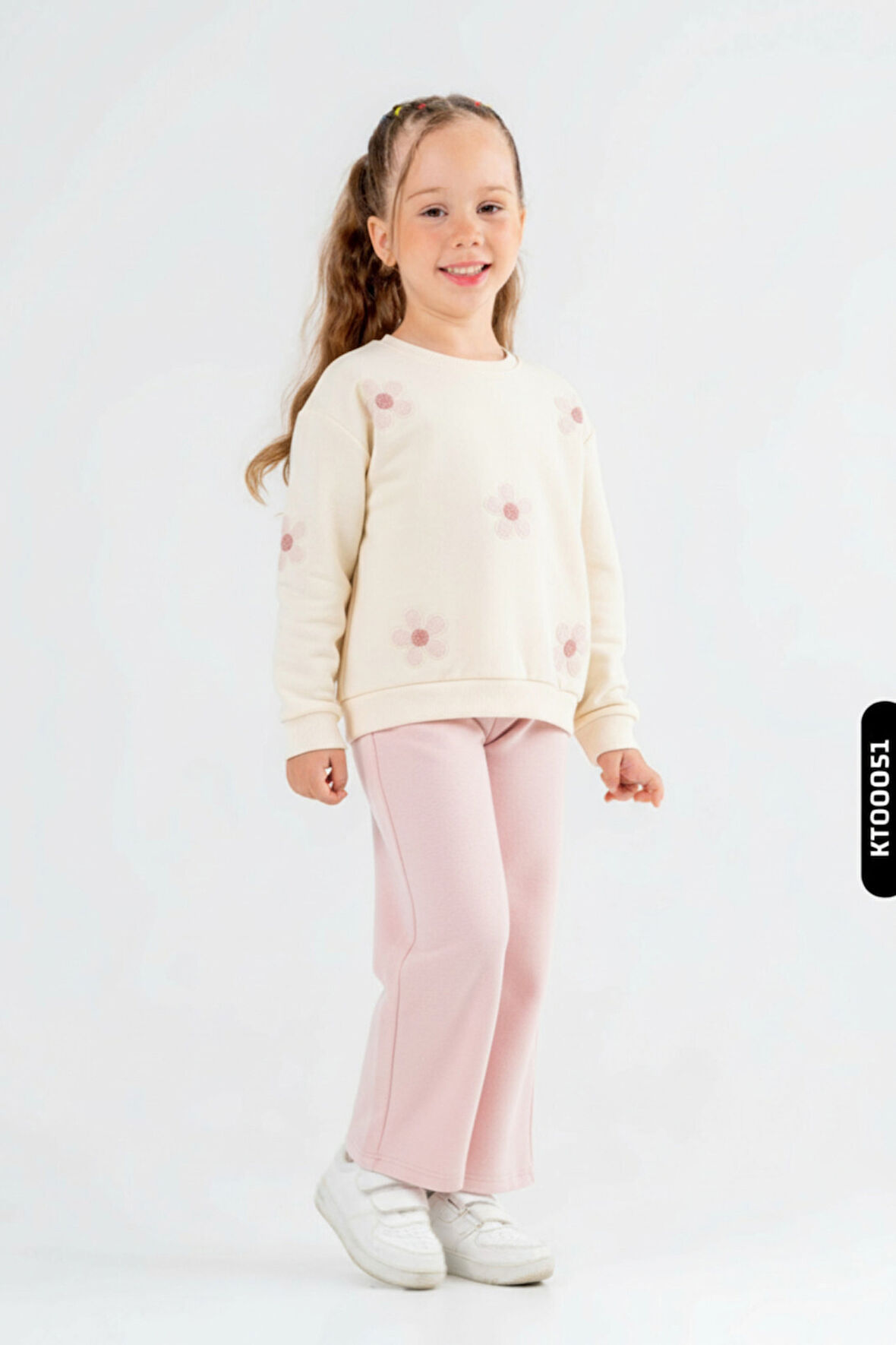 Kız Çocuk 2li Kombin Takım 8-14 Yaş SET0390