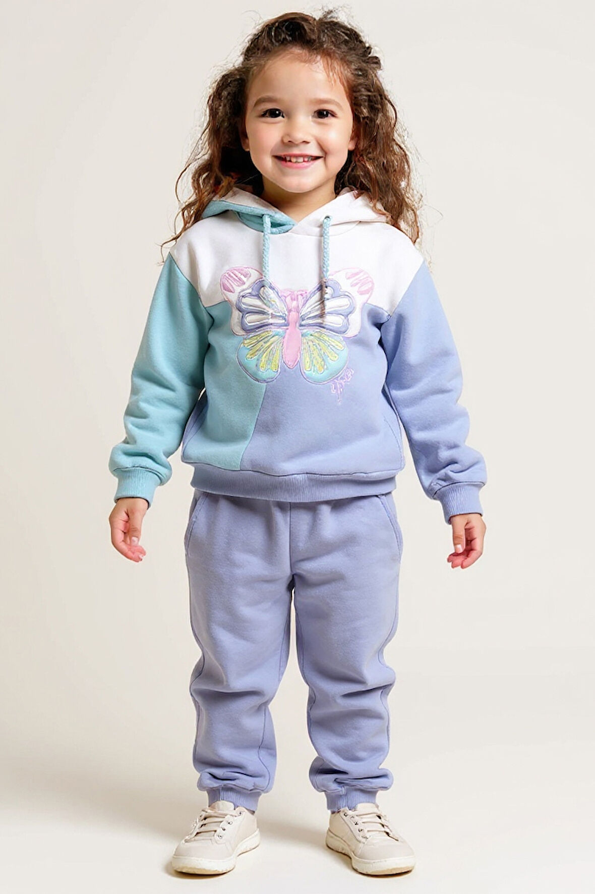 Kız Çocuk Eşofman Takım 4-8 Yaş 7227