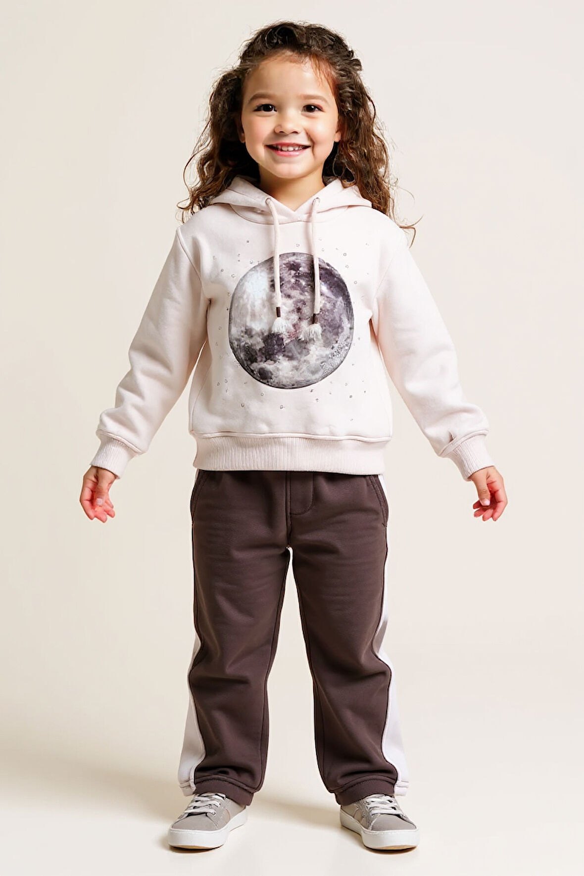 Kız Çocuk Eşofman Takım 4-8 Yaş 7226