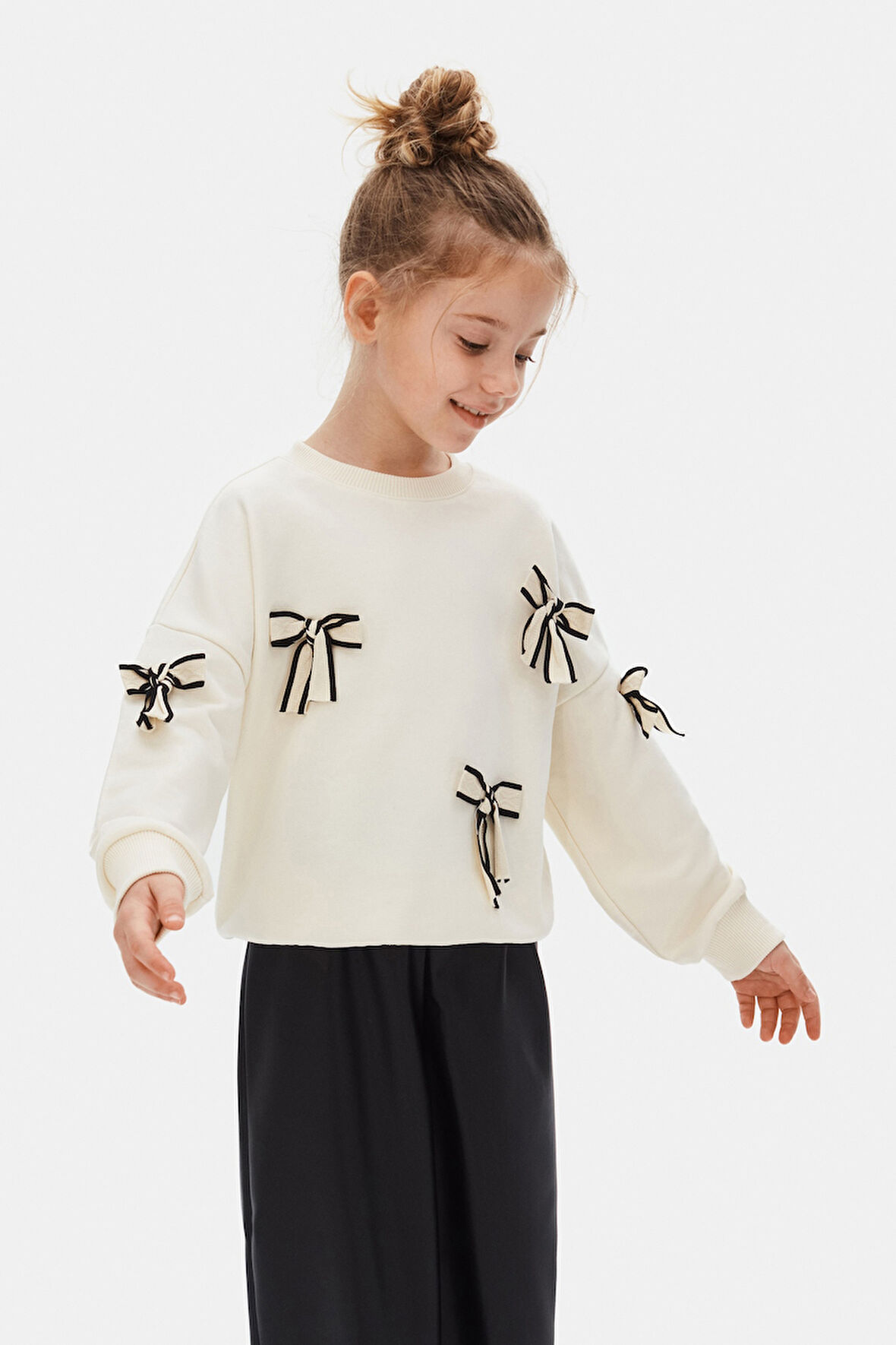 Kız Çocuk Sweatşirt 4-8 Yaş 39508