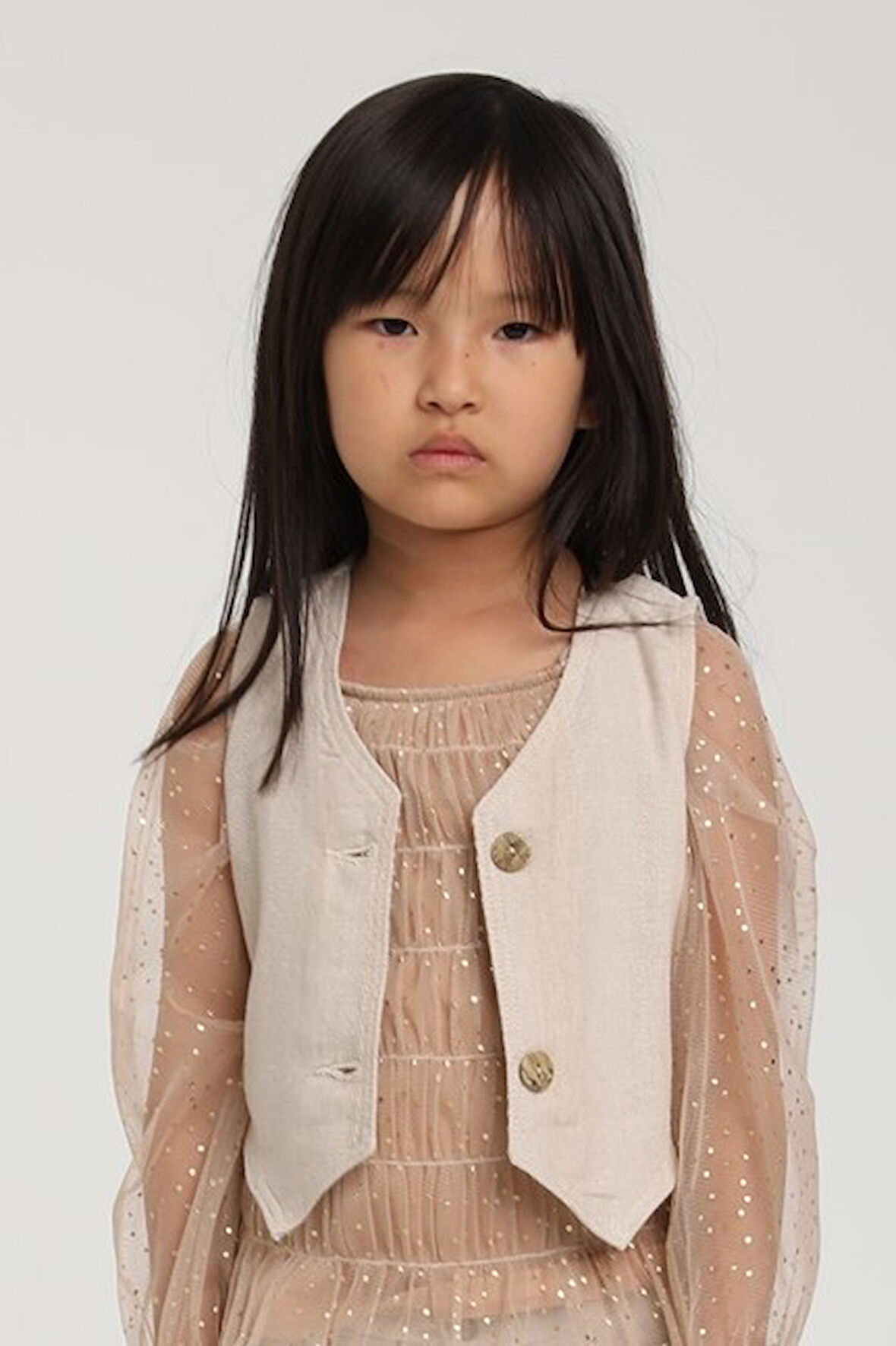 Kız Çocuk Yelek 1-4 Yaş 2536