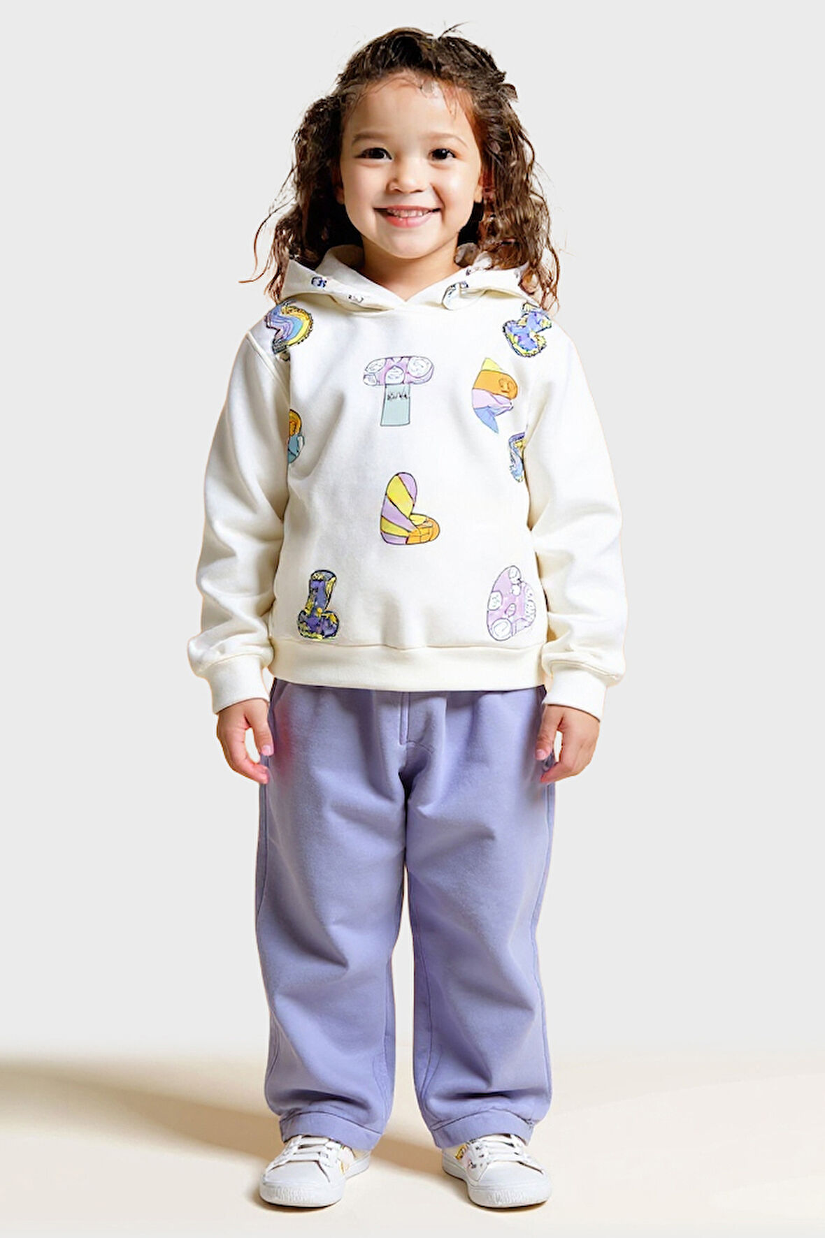 Kız Çocuk Eşofman Takım 1-5 Yaş 7024