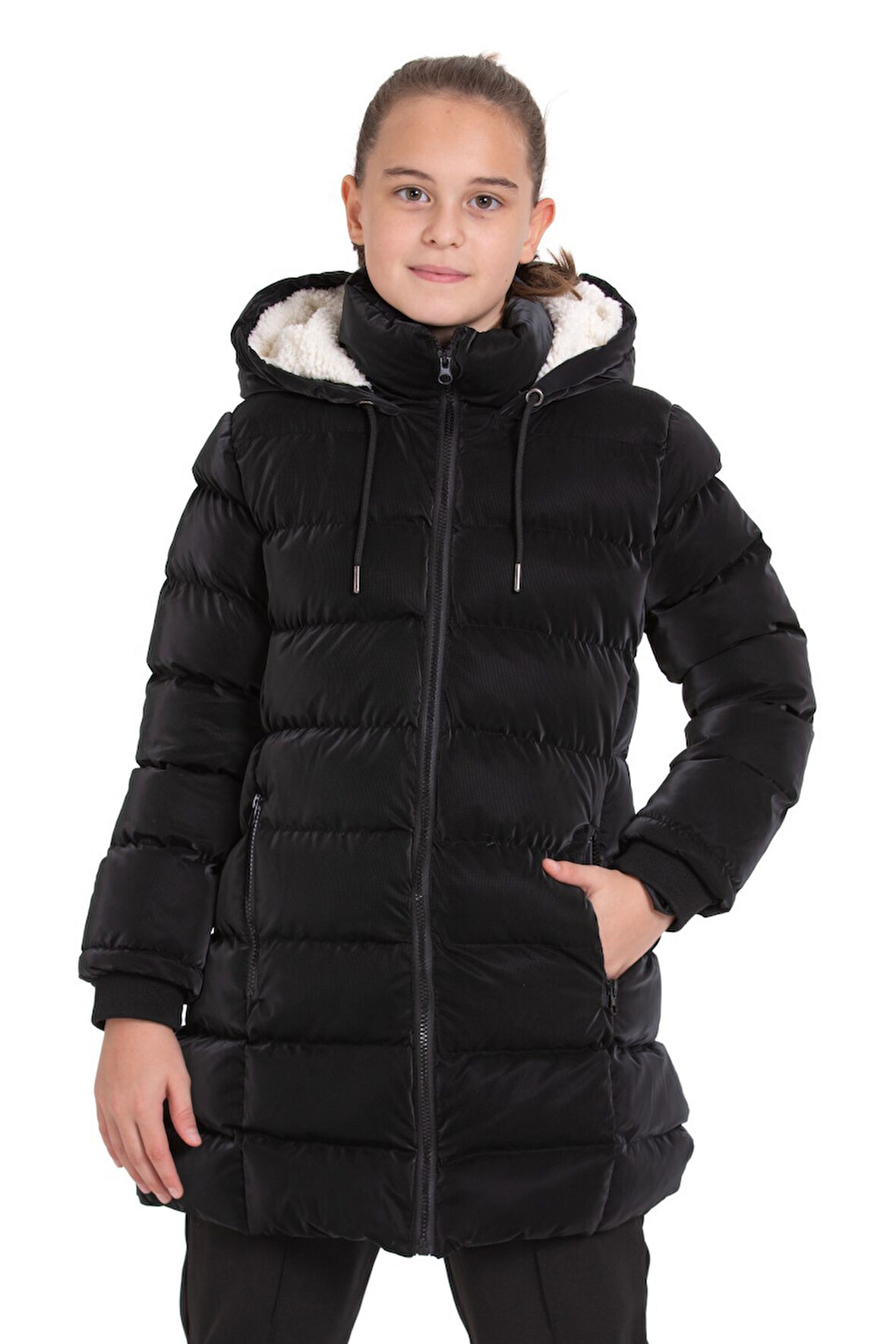 Kız Çocuk Mont 12-15 Yaş 8047