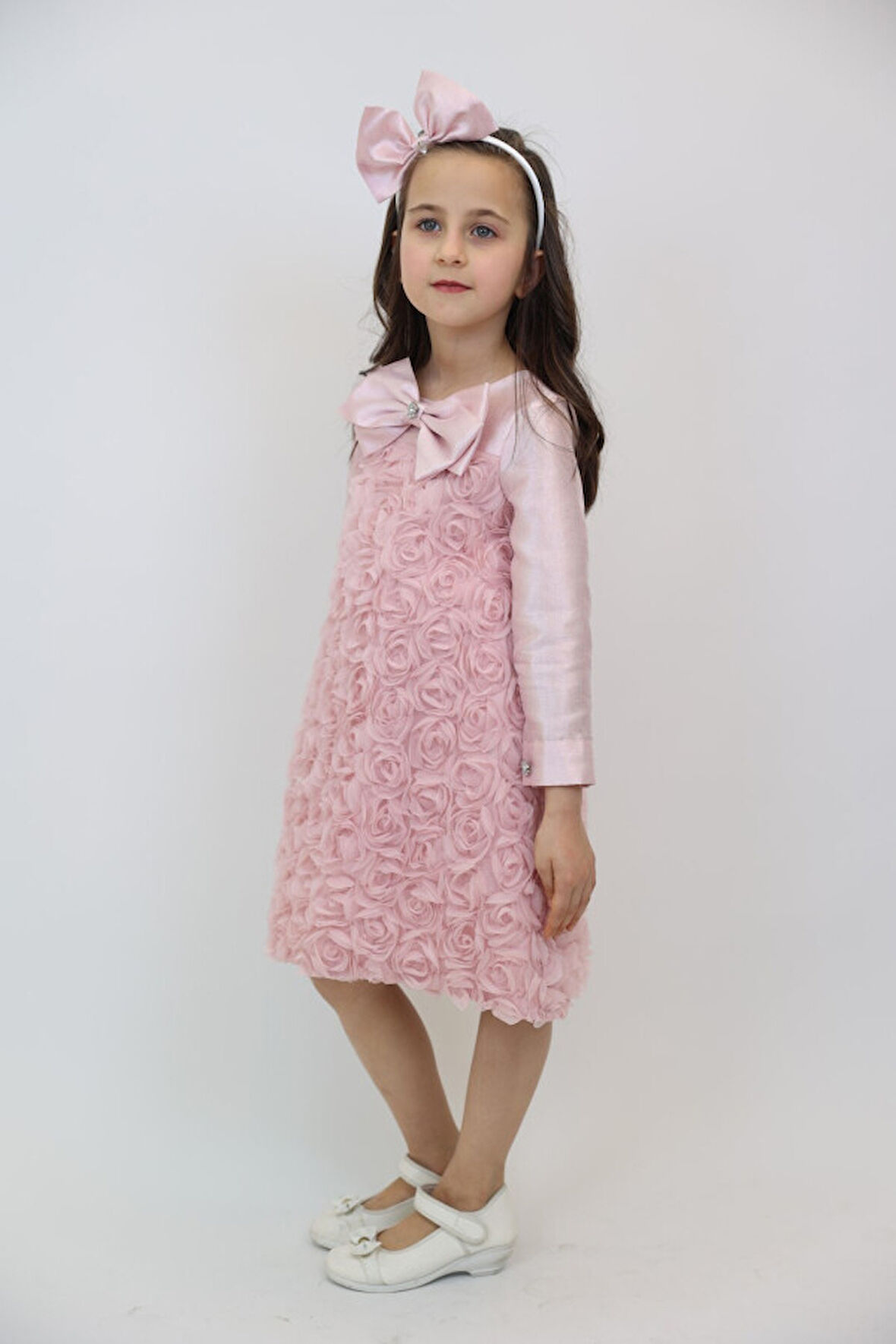 Kız Çocuk Elbise 3-10 Yaş 3911
