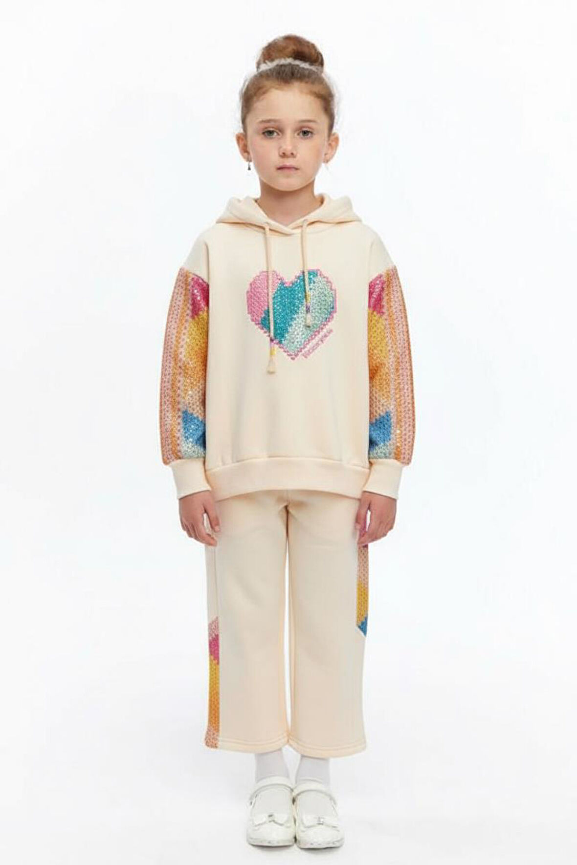 Kız Çocuk Eşofman Takım 4-8 Yaş 7230