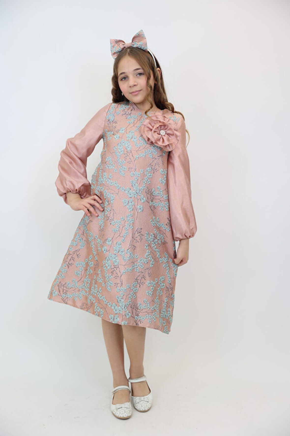 Kız Çocuk Elbise 3-10 Yaş 3925