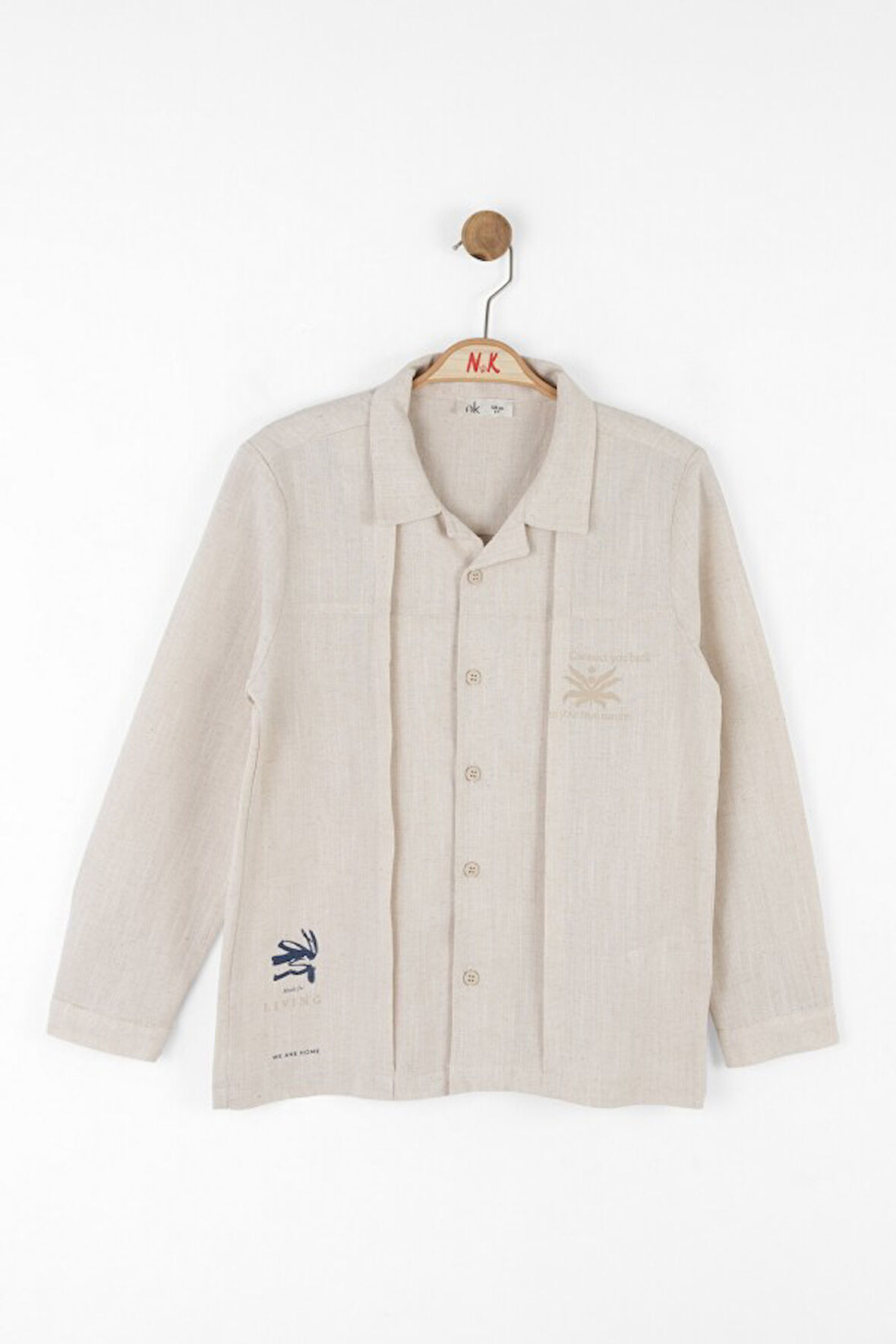 Erkek Çocuk Gömlek  8-14 Yaş 48350