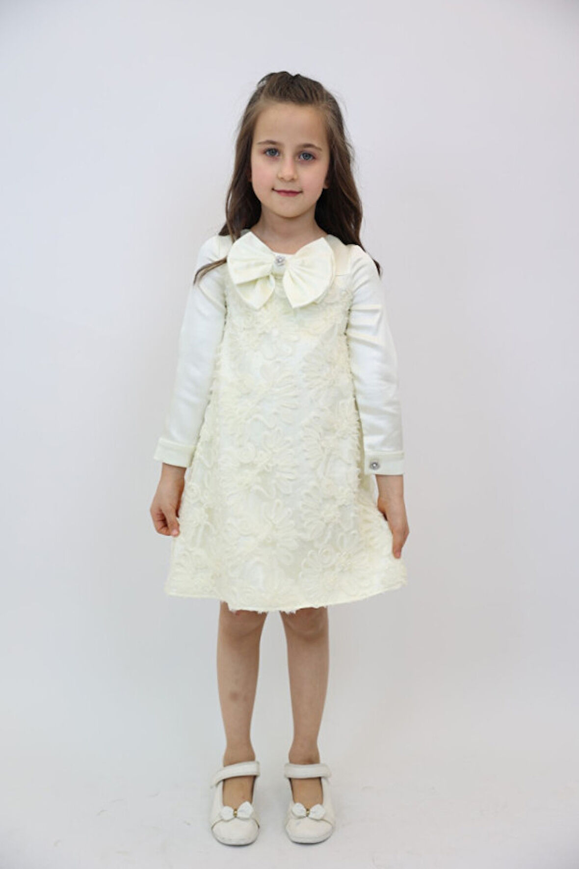 Kız Çocuk Elbise 3-10 Yaş 3911