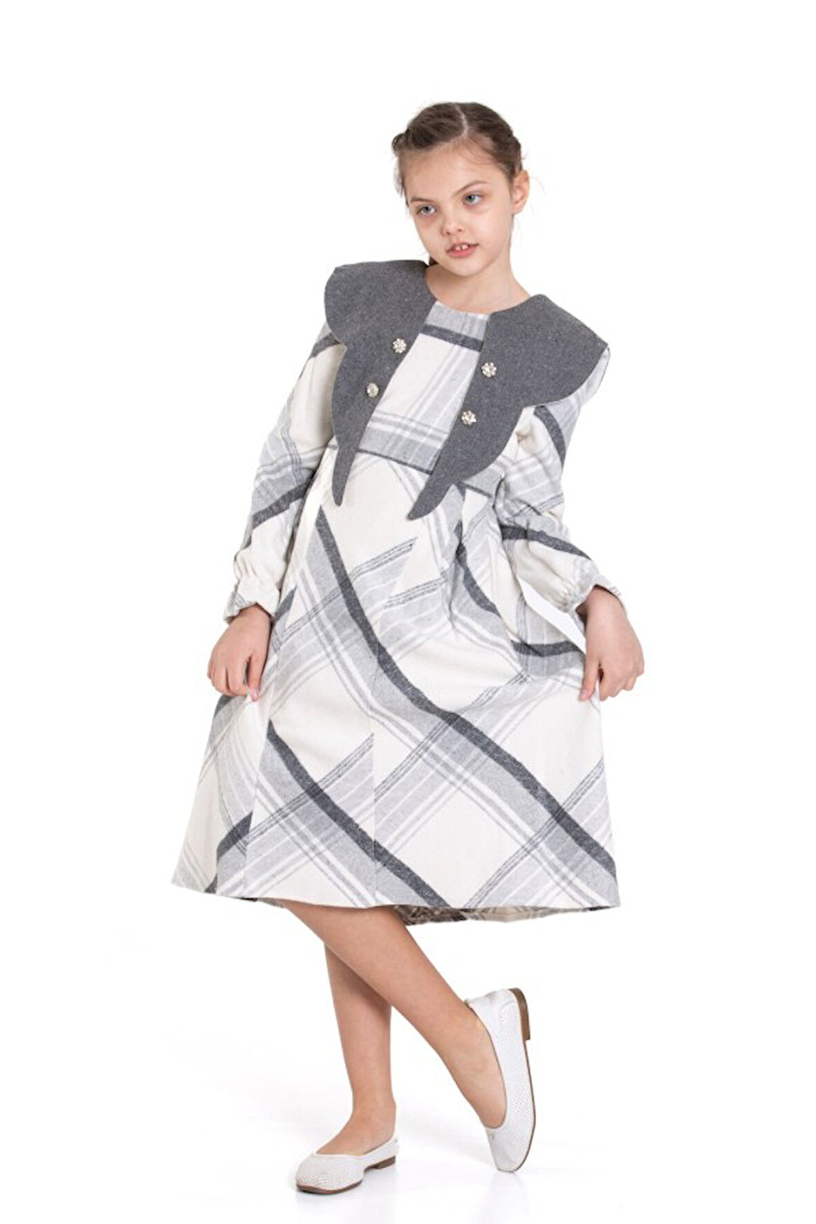 Kız Çocuk Elbise 4-12 Yaş 1881