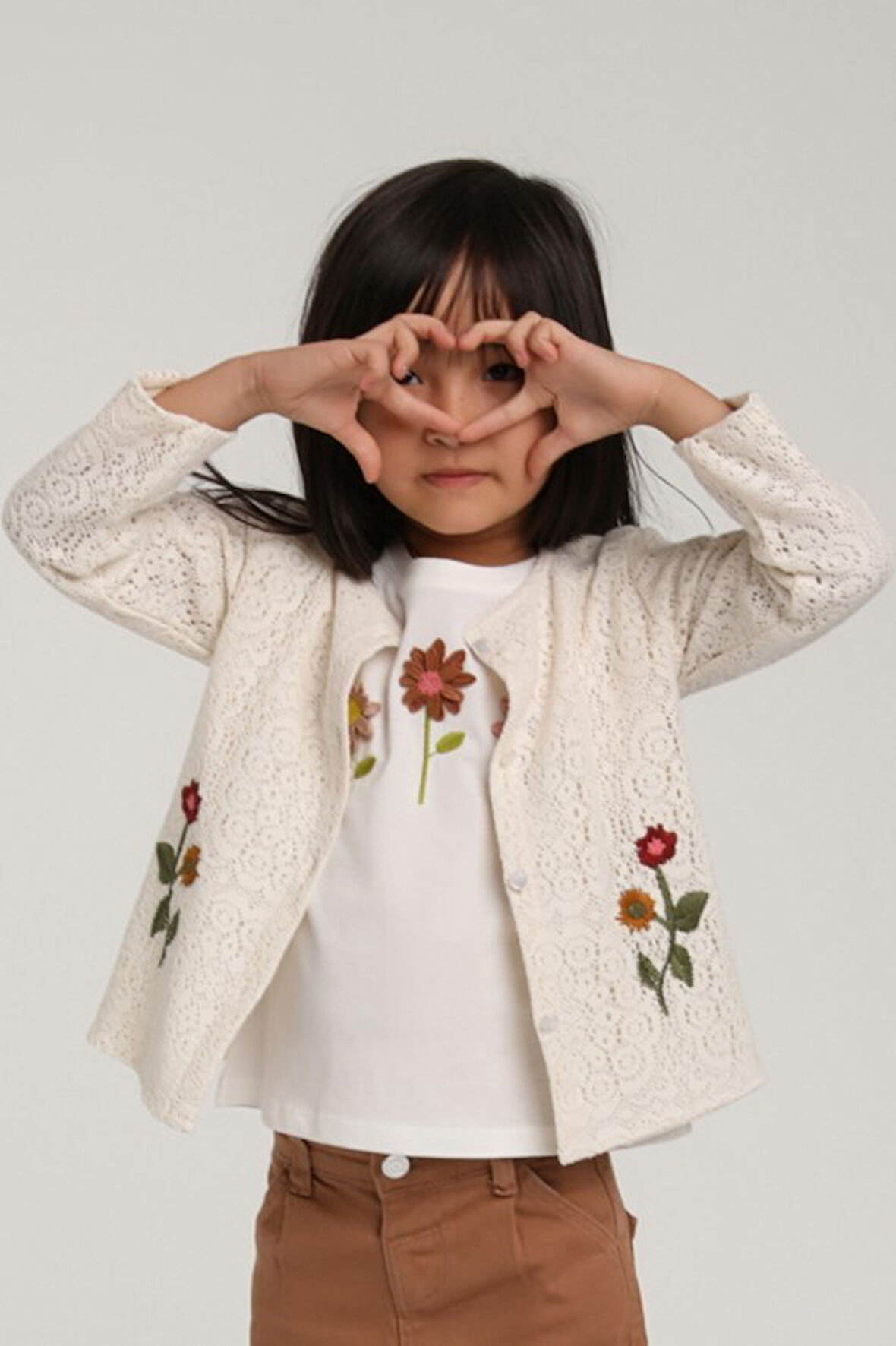 Kız Çocuk Gömlek Ve Bluz Takım 1-5 Yaş 35985