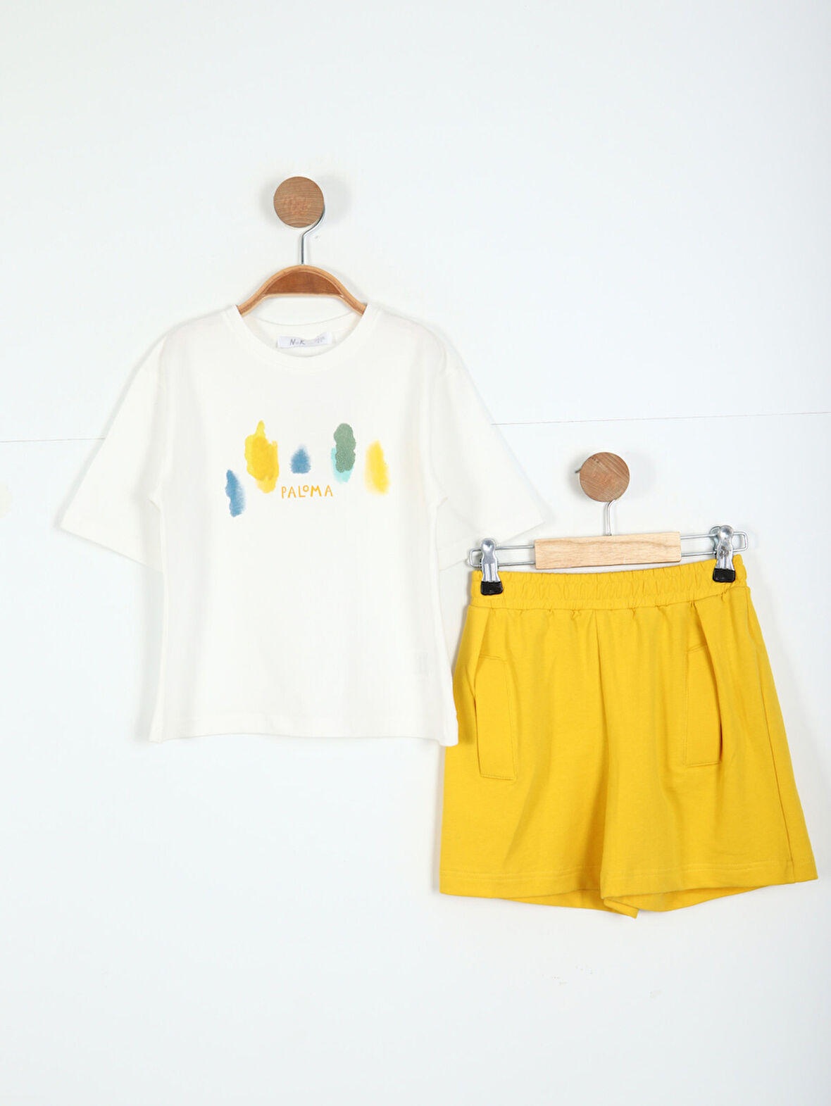 Kız Çocuk Alt Üst Kombin Takmı 4-8 Yaş SET0293