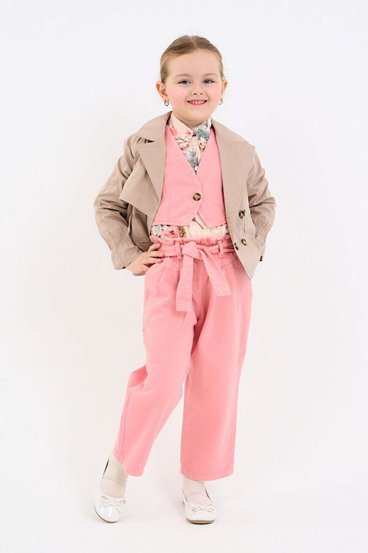 Kız Çocuk Alt Üst Takmı 4-8 Yaş 9501