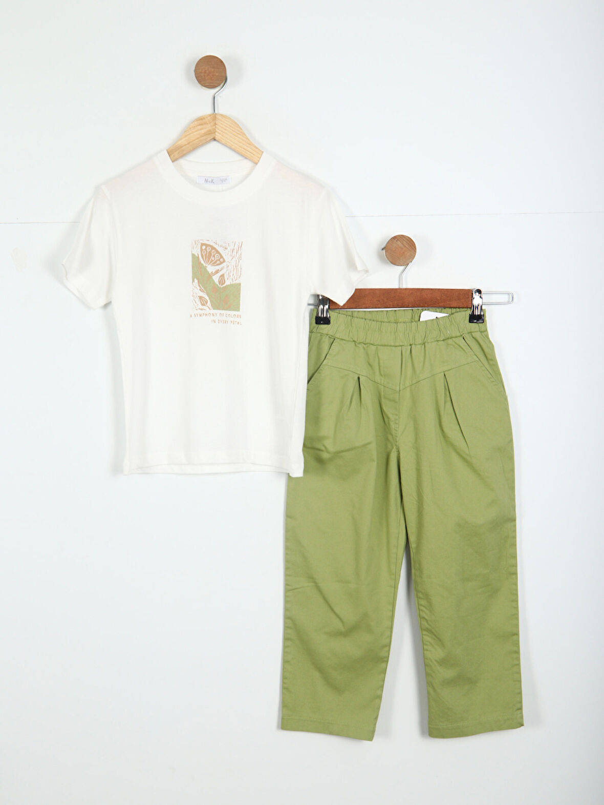 Kız Çocuk Kombin Takmı 4-8 Yaş SET0311