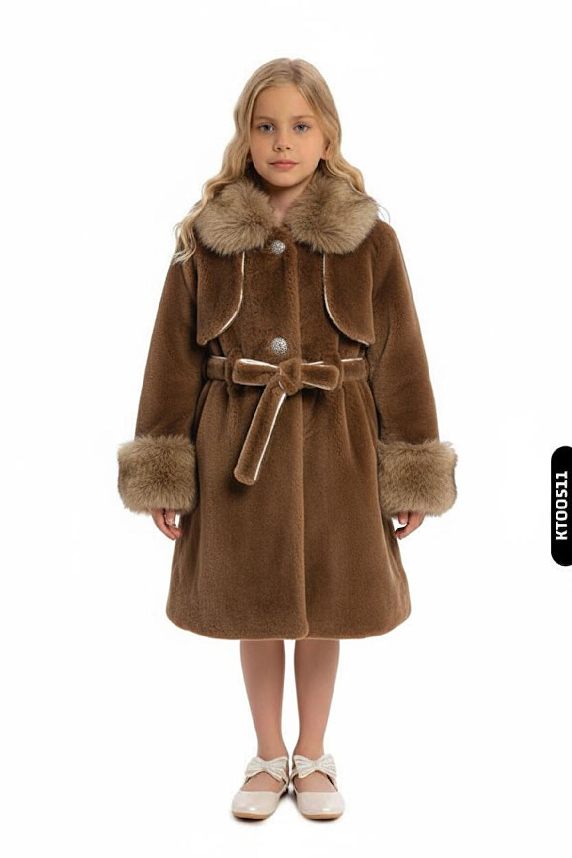 Kız Çocuk Elbise 6-10 Yaş 664