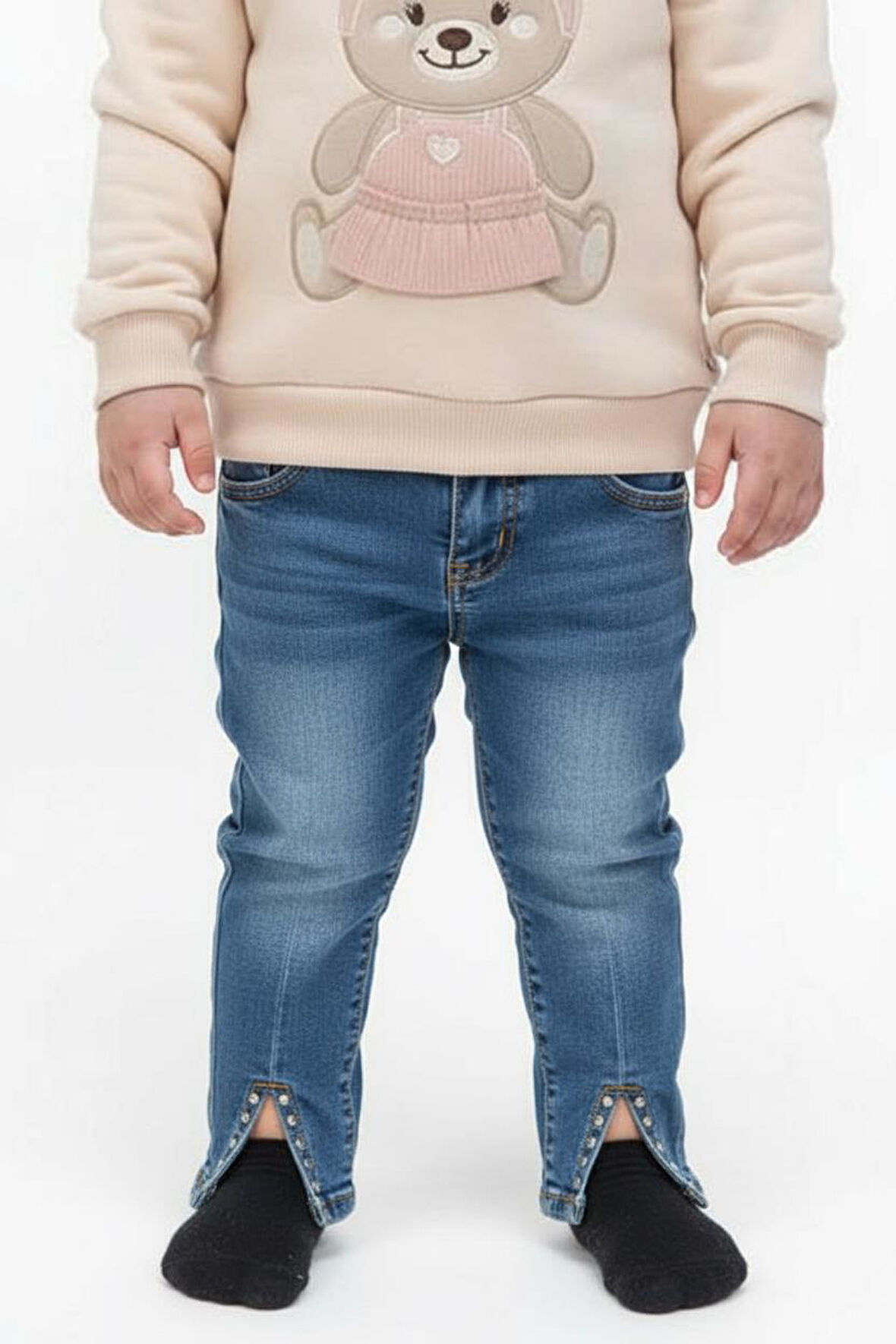 Kız Çocuk Pantolon 1-4 Yaş 25152