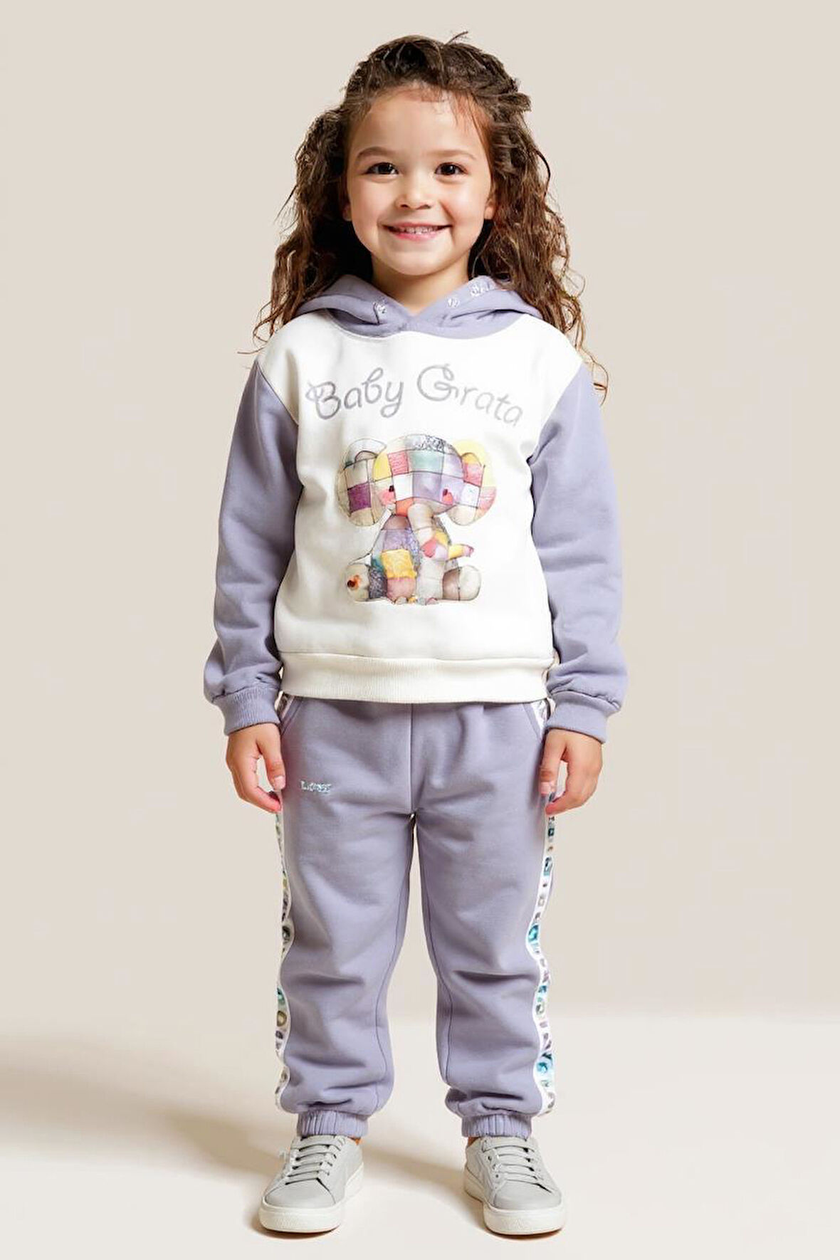 Kız Çocuk Eşofman Takım 1-5 Yaş 7026