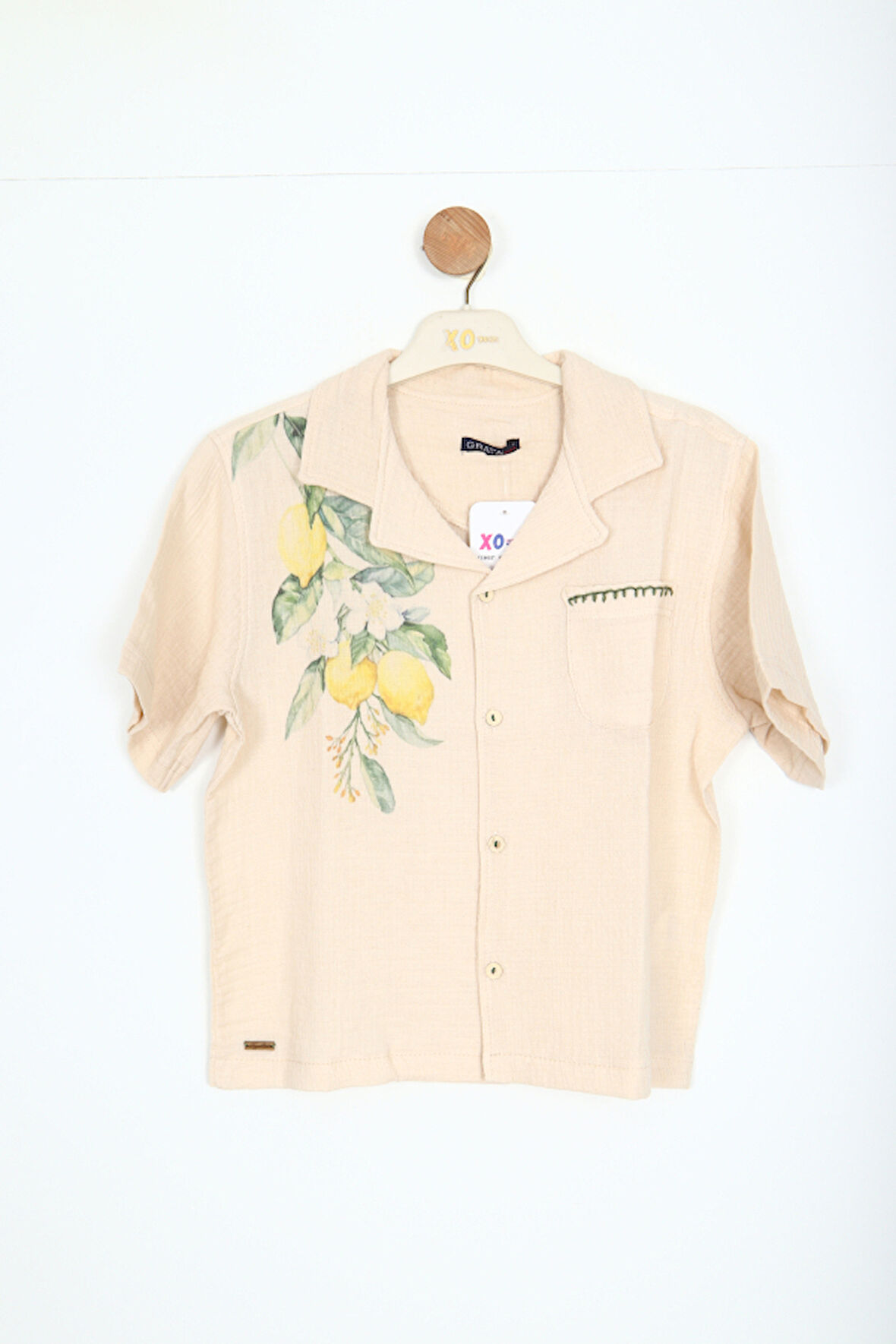 Erkek Çocuk Gömlek 6-12 Yaş 8258