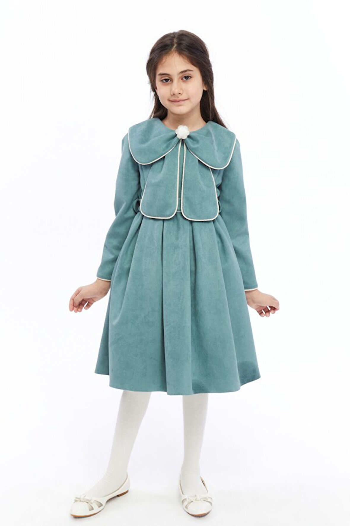 Kız Çocuk Elbise 4-12 Yaş 1884